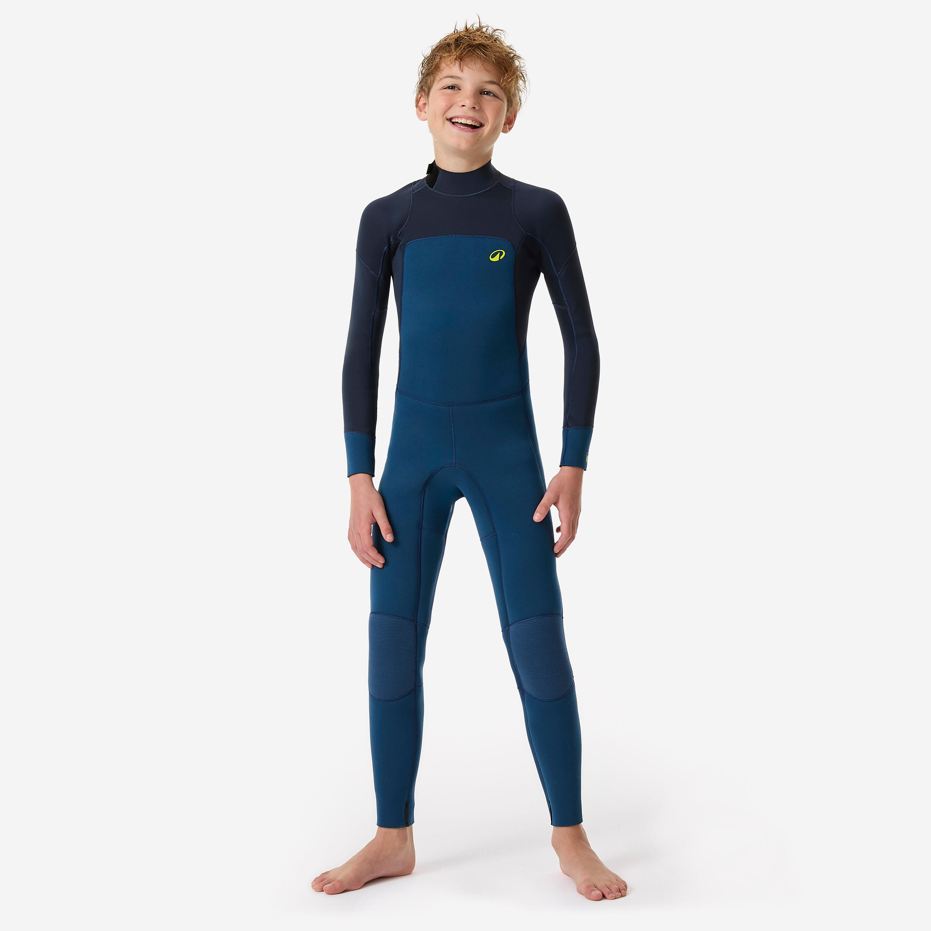 Pianka surfingowa overall dla dzieci Decathlon 500 z naturalnego kauczuku 3/2 mm