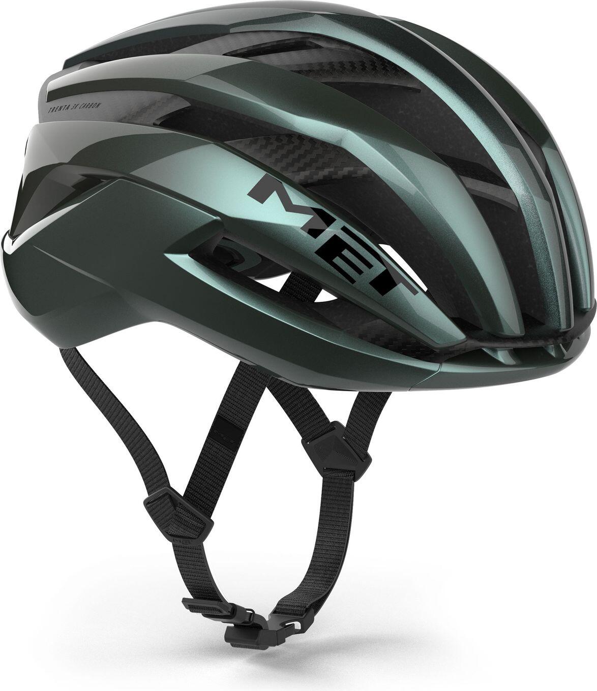 Kask do rowerów szosowych dla dorosłych Met Trenta 3K Włókno węglowe