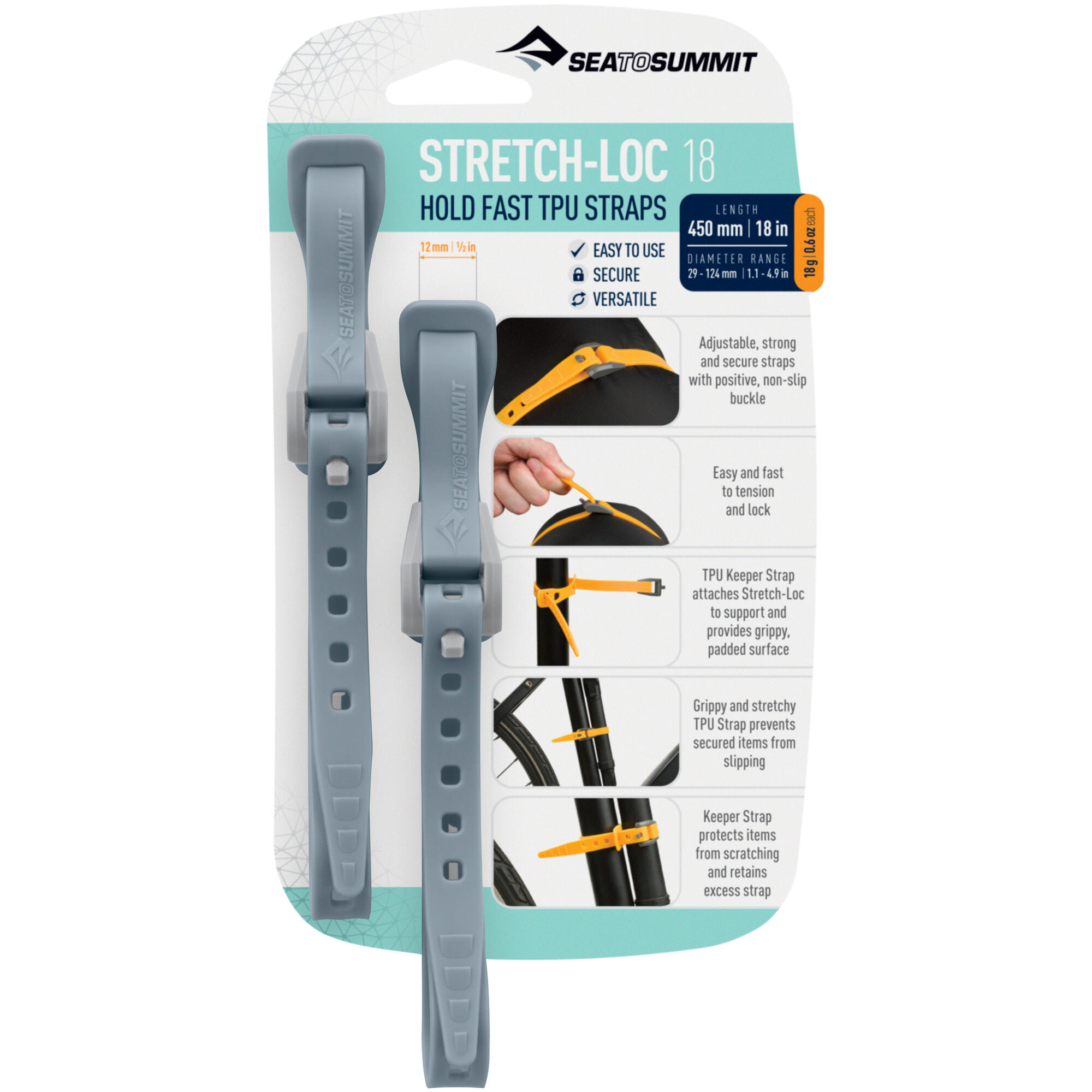 Paski mocujące SEA TO SUMMIT Stretch-Loc 30