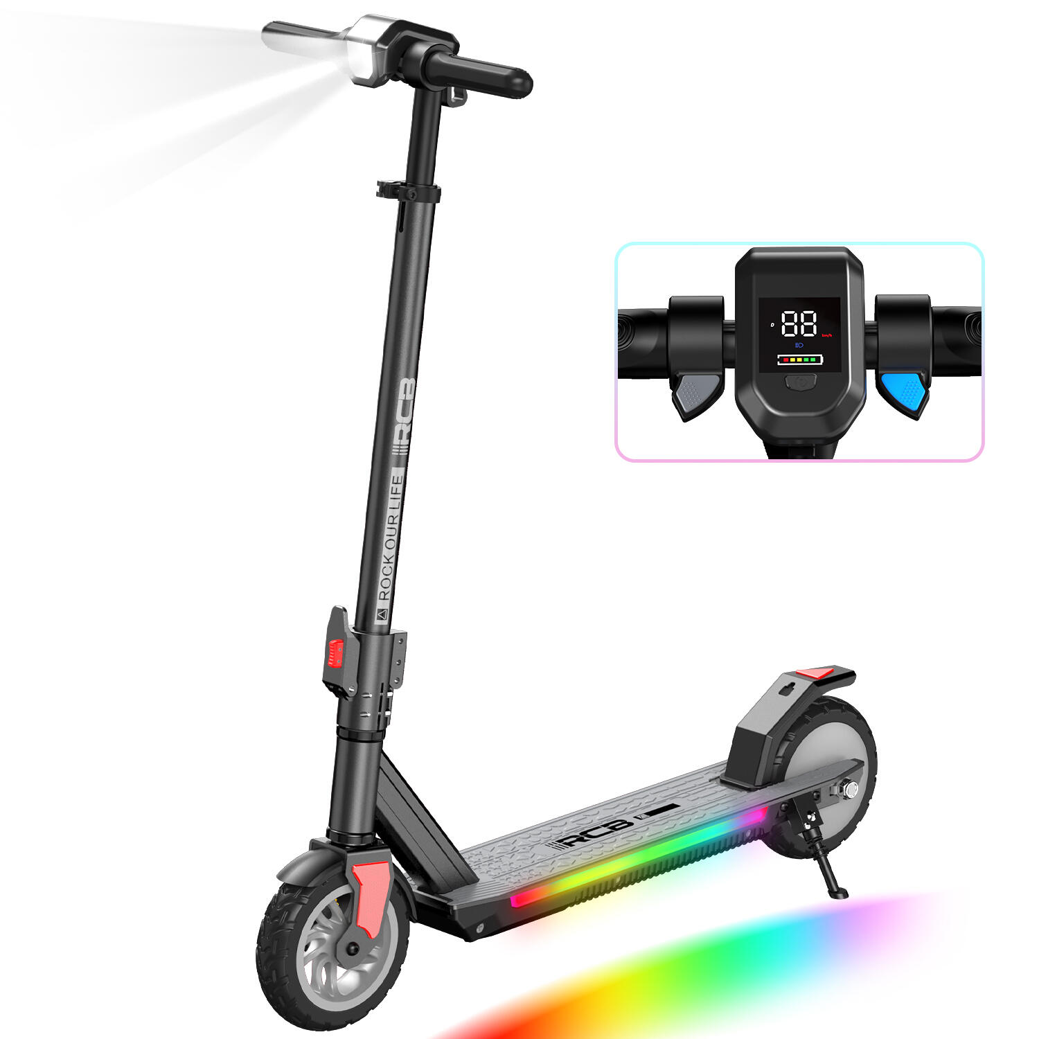 Elektryczna hulajnoga dla dzieci 6–12 lat 7  3 biegi – RCB R12 PRO