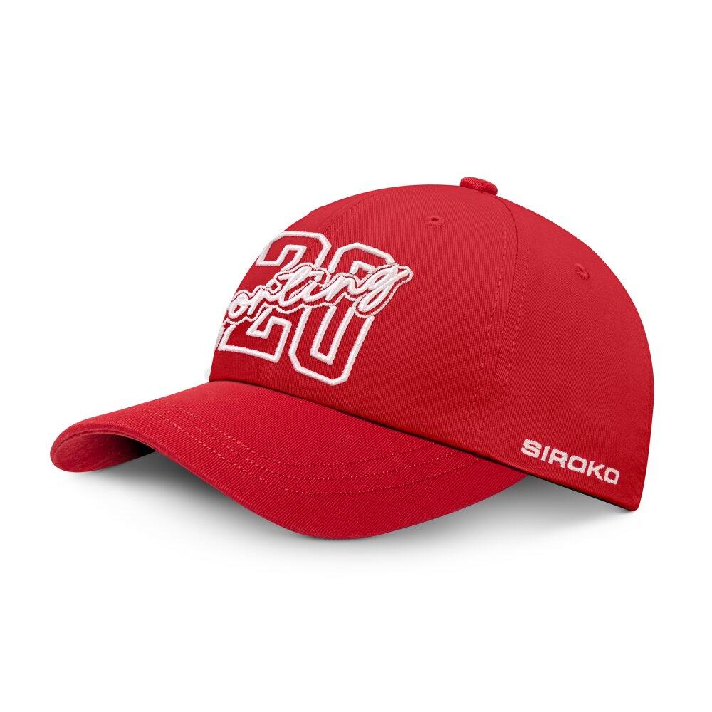 Czapka z daszkiem 120. rocznica Real Sporting de Gijón Siroko SC120 Cantera Red