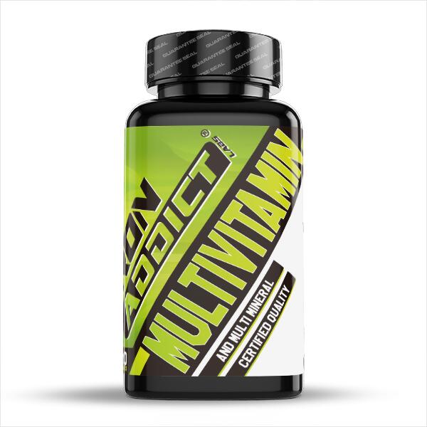 Multiwitaminy - 120 kapsułek roślinnych Iron Addict Labs