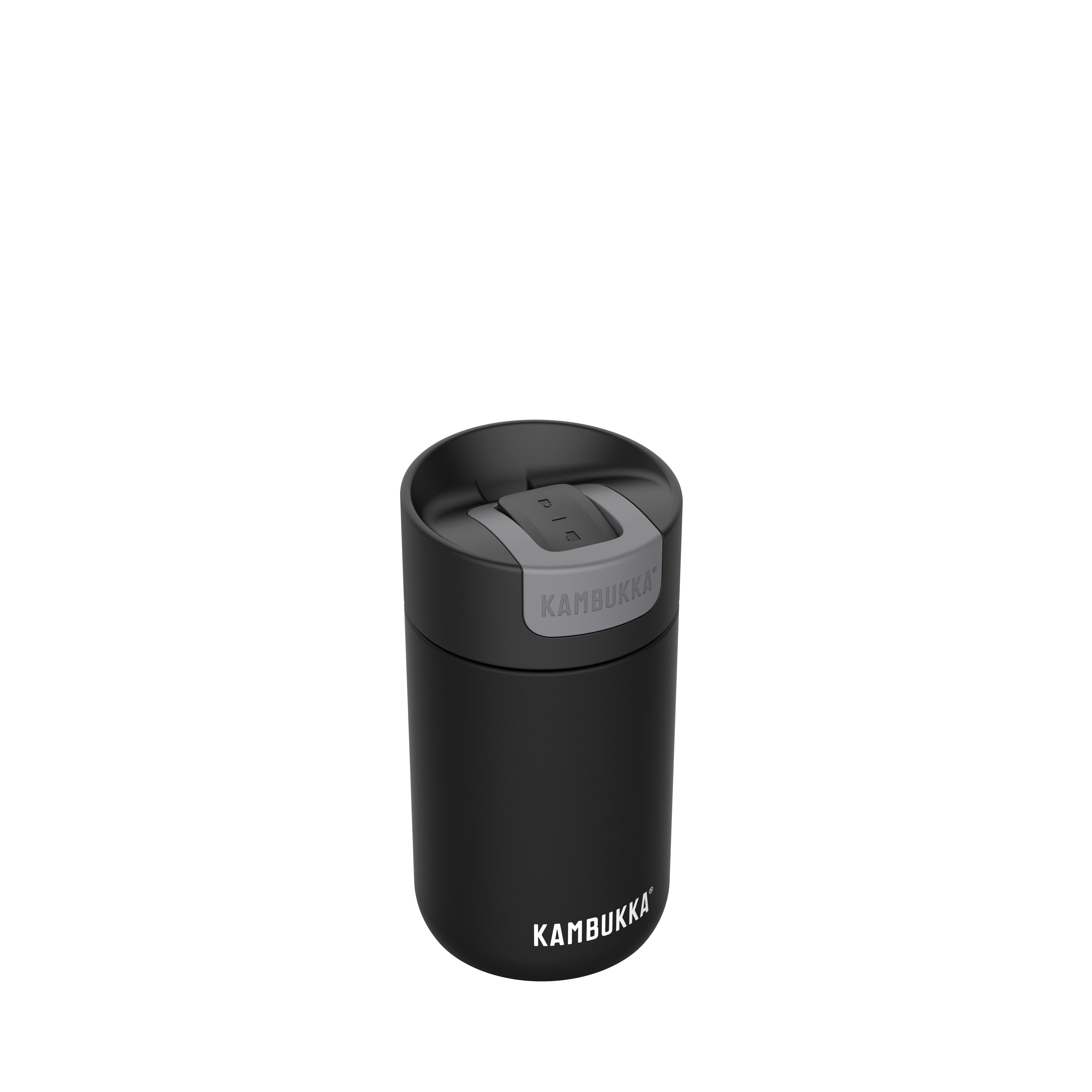 Kubek na kawę termiczny termos Kambukka Olympus 300 ml Jet Black