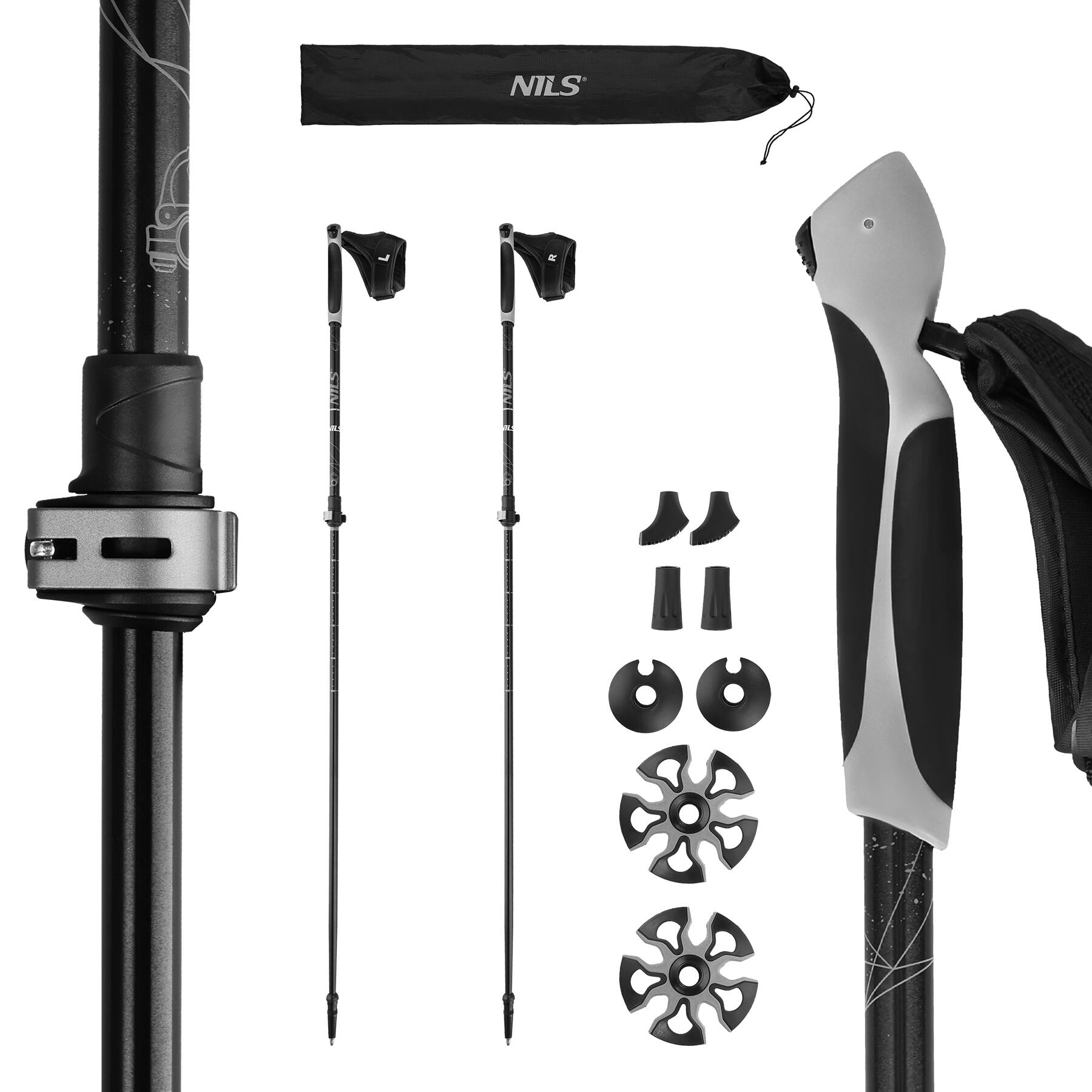 Kije do nordic walking regulowane NW8612 Nils