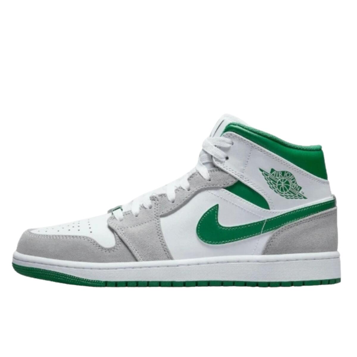 Air Jordan 1 Mid Grey Green
