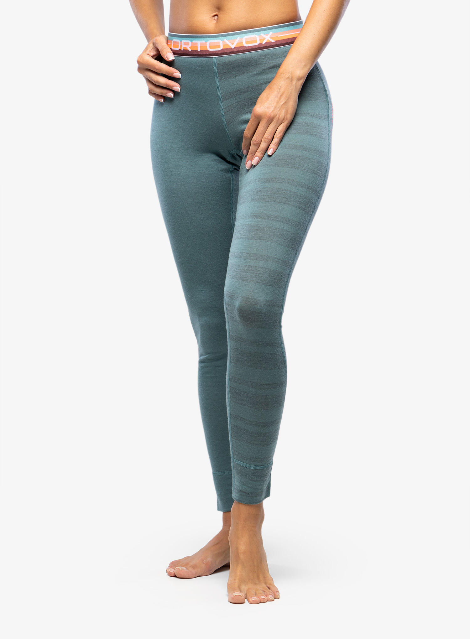 Getry termoaktywne damskie Ortovox 185 Rock N Wool Long Pants