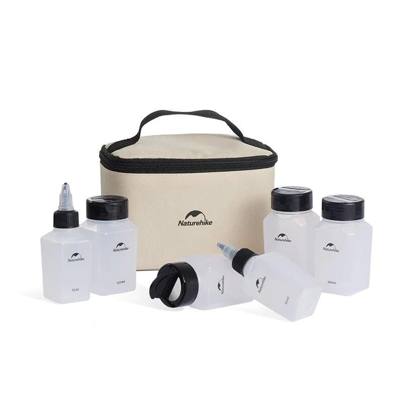 Naturehike portable seasoning bottle set 6in1