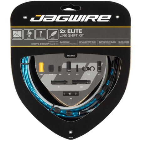 Zestaw linki przerzutki Jagwire 2X Elite