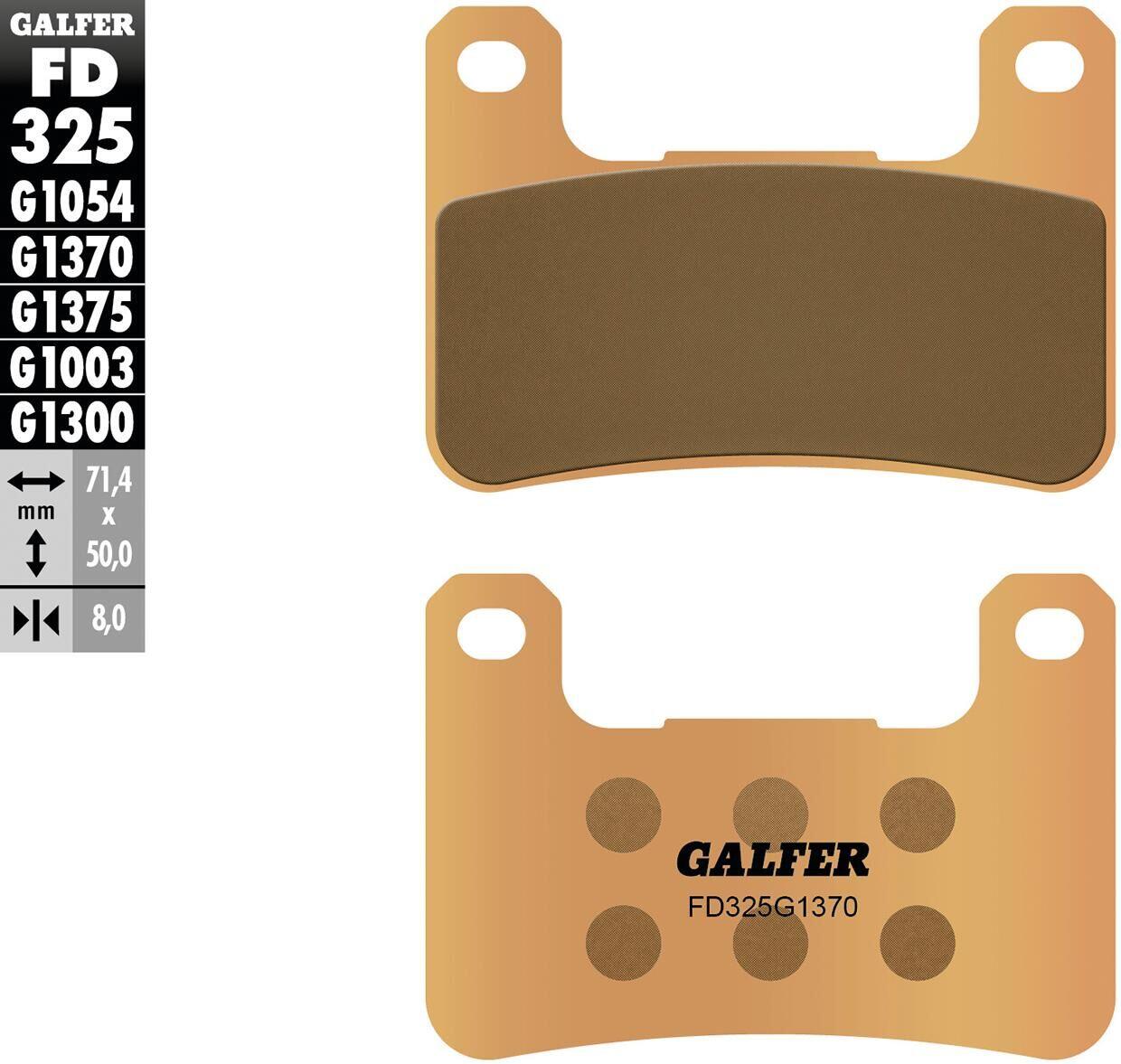 GALFER FD325 klocki hamulcowe spiekane FD325 G1370