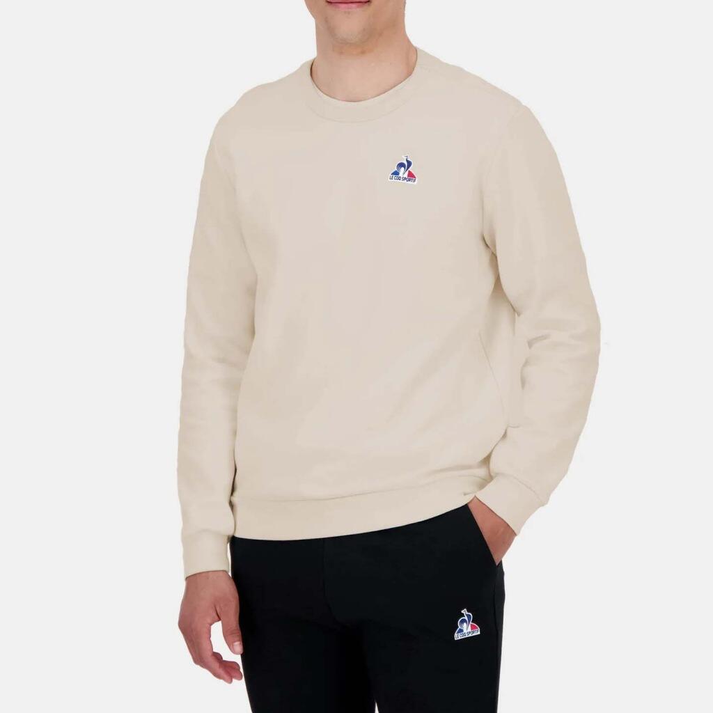 Bluza polarowa LE COQ SPORTIF ESS CREW SWEAT N1 Beżowy
