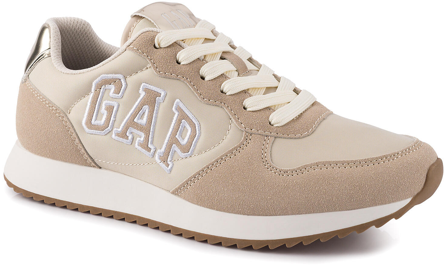 Damskie buty sneakersy sportowe piaskowe GAP NASHVILLE ARCH LOGO