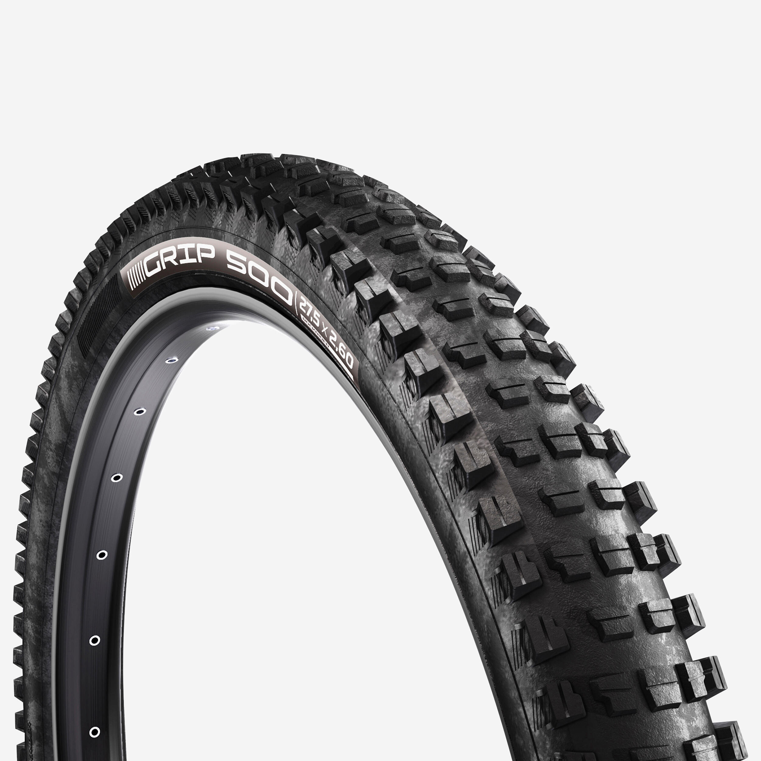 Opona rowerowa Rockrider MTB GRIP 500 E+ 27,5x2,6