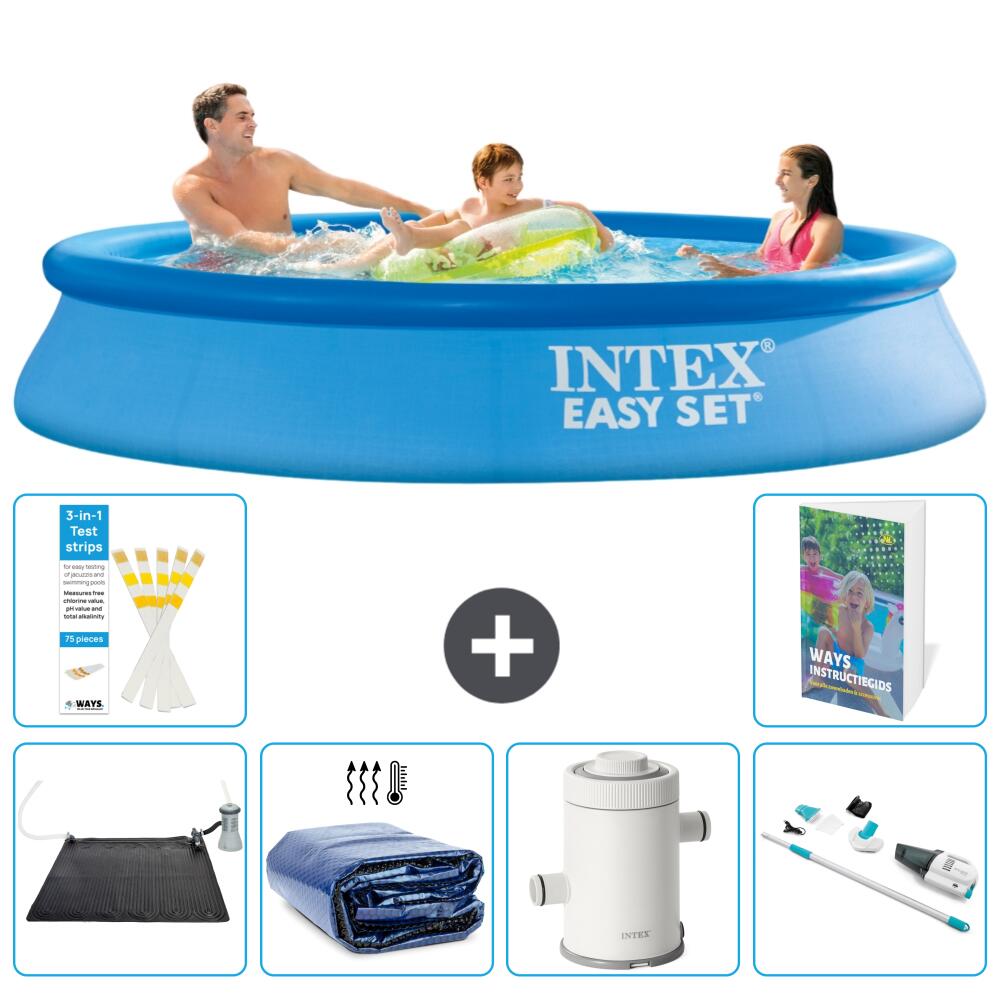 INTEX Basen Easy Set Okrągły - 305x61 cm - 7-częściowy S78