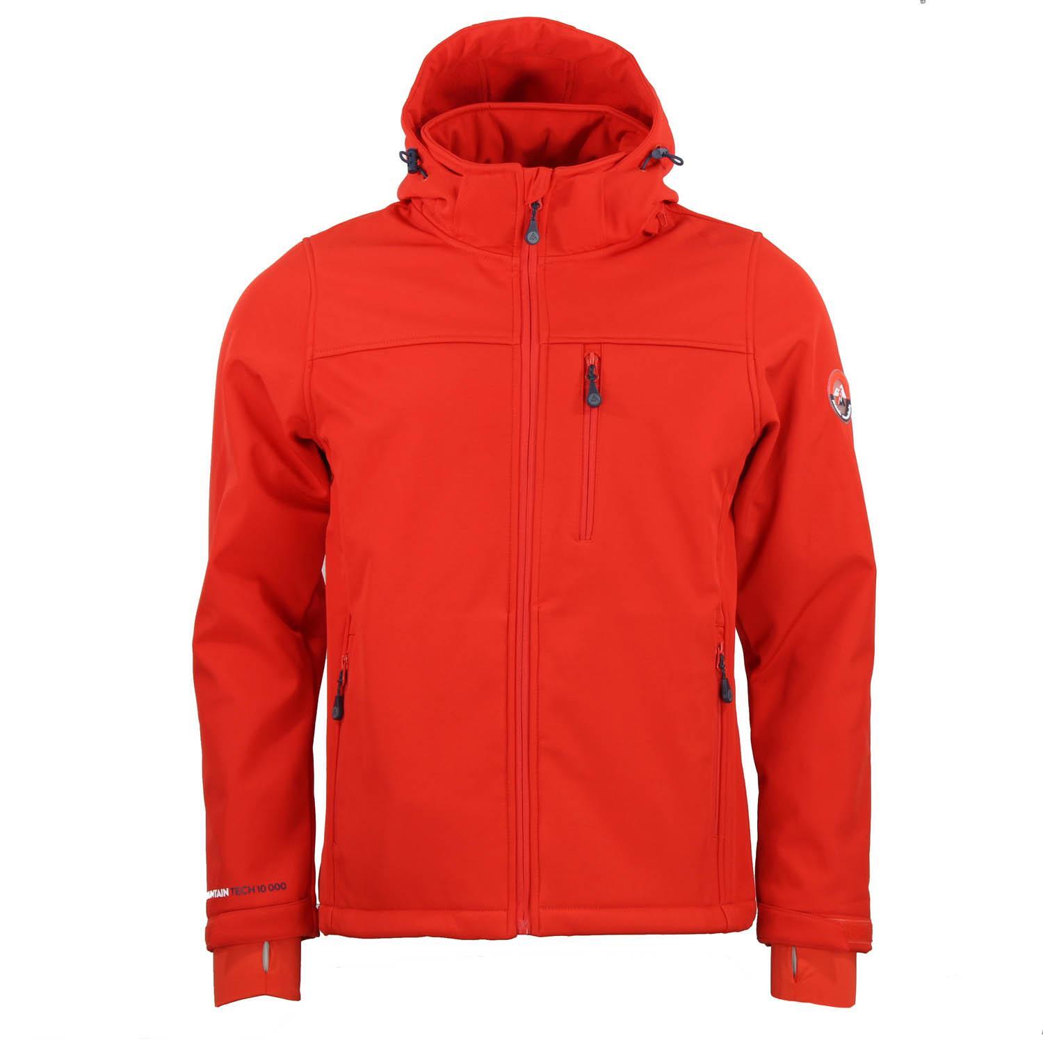 Kurtka softshell z kapturem Peak Mountain Claude