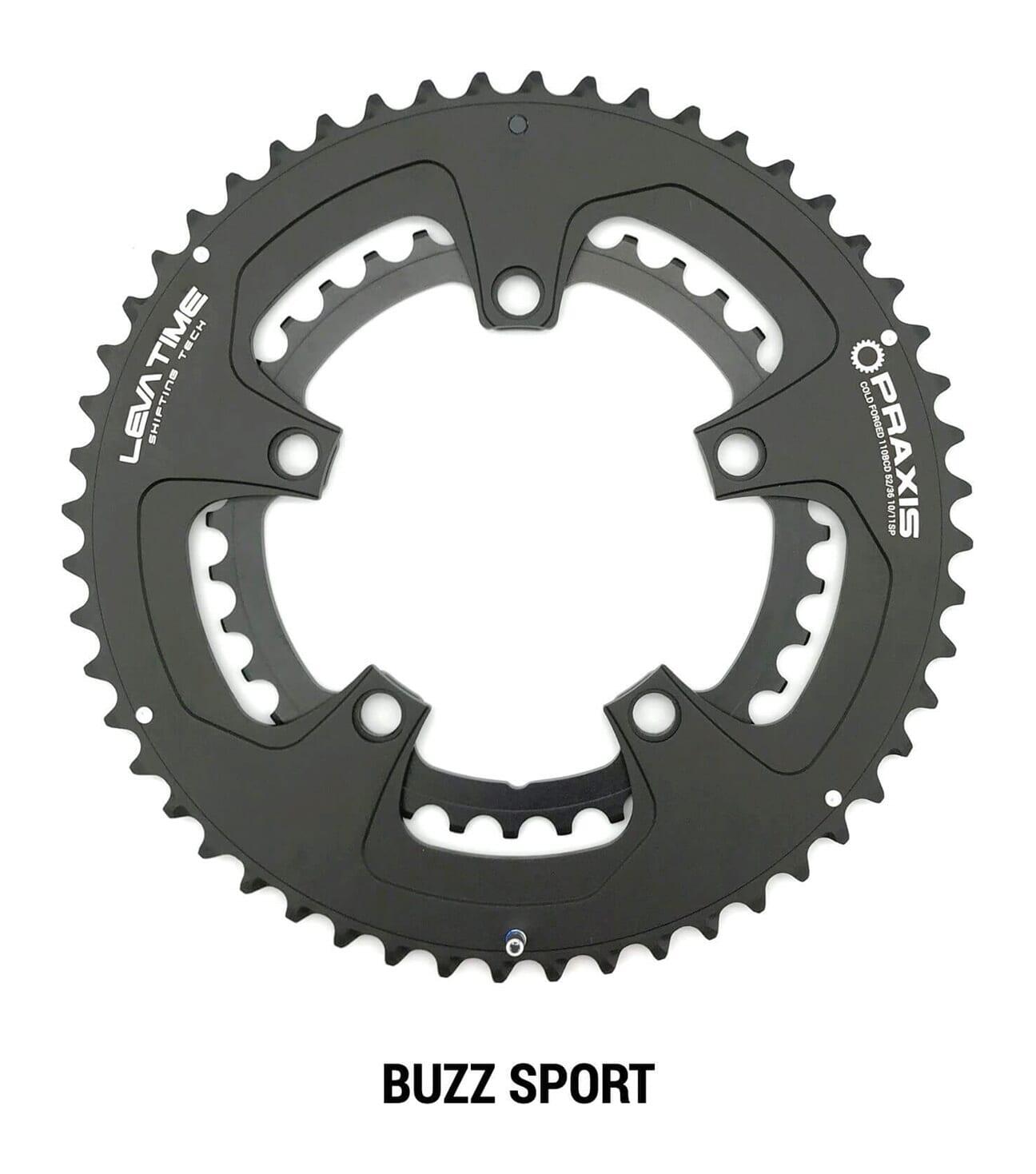Praxis Buzz Sport zębatka 110BCD 52/36T czarna