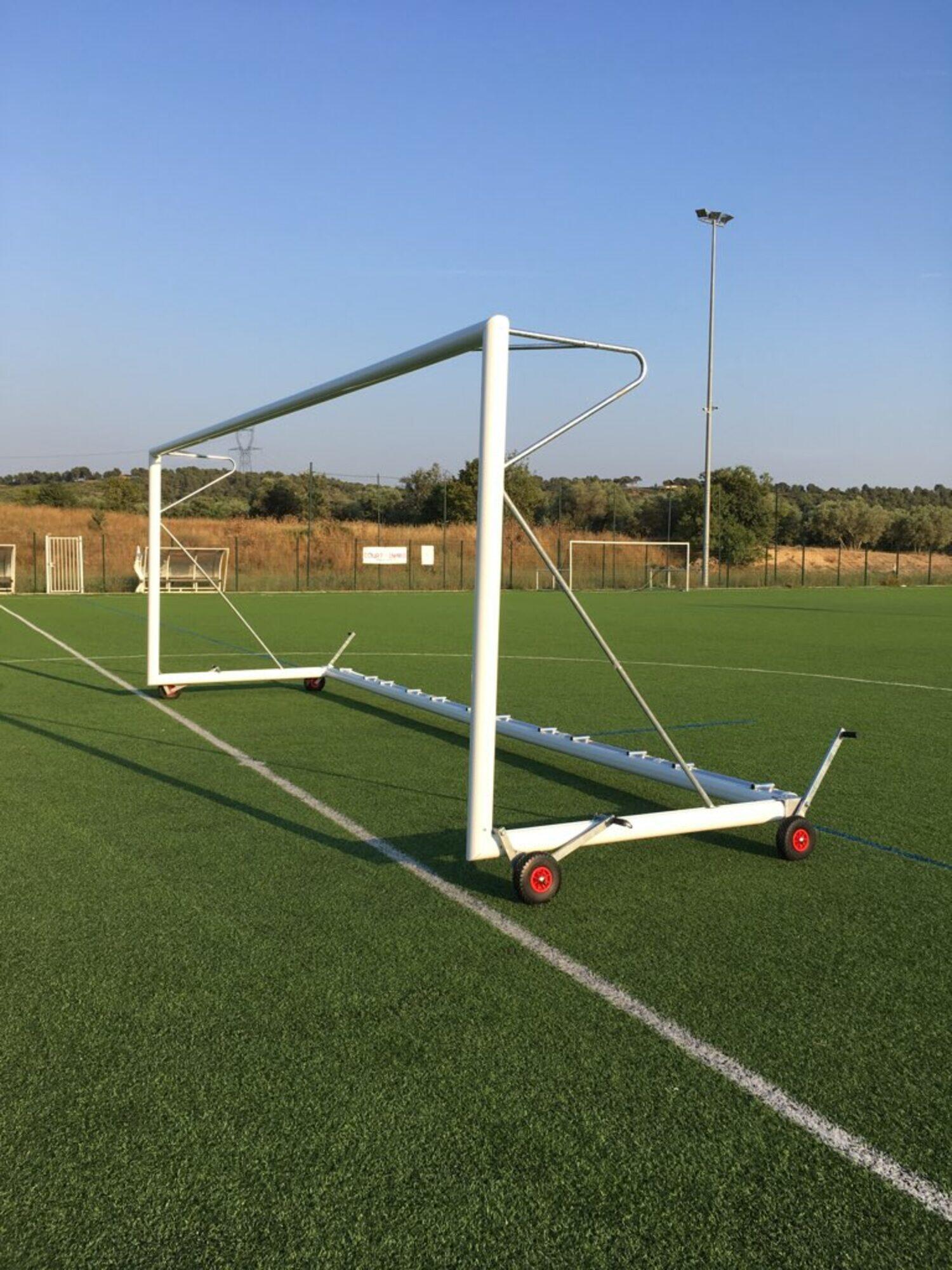 Przenośna bramka do piłki nożnej 11-a-side - 7,32 x 2,44 m