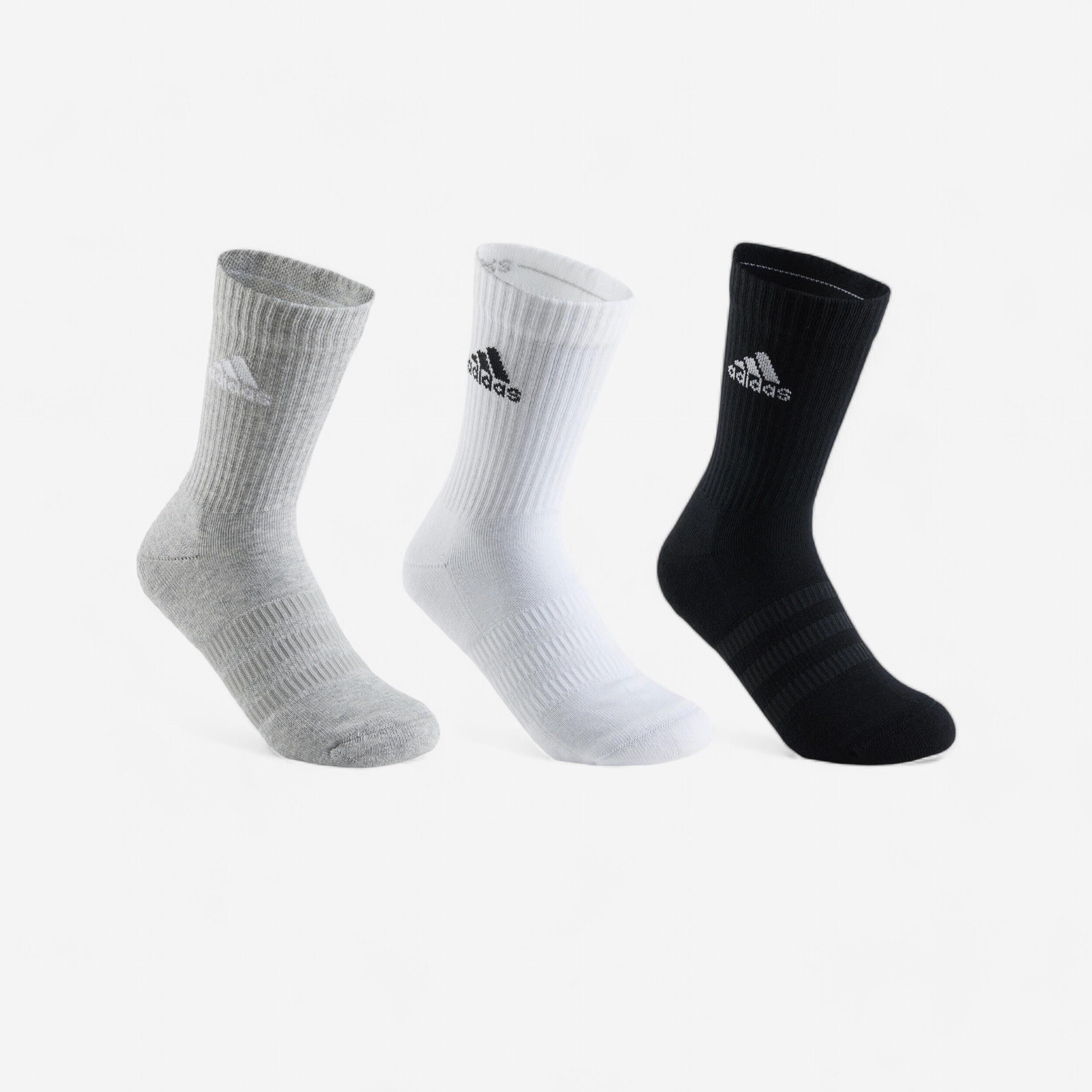 Skarpety sportowe tenis dla dzieci ADIDAS wysokie 3 pary