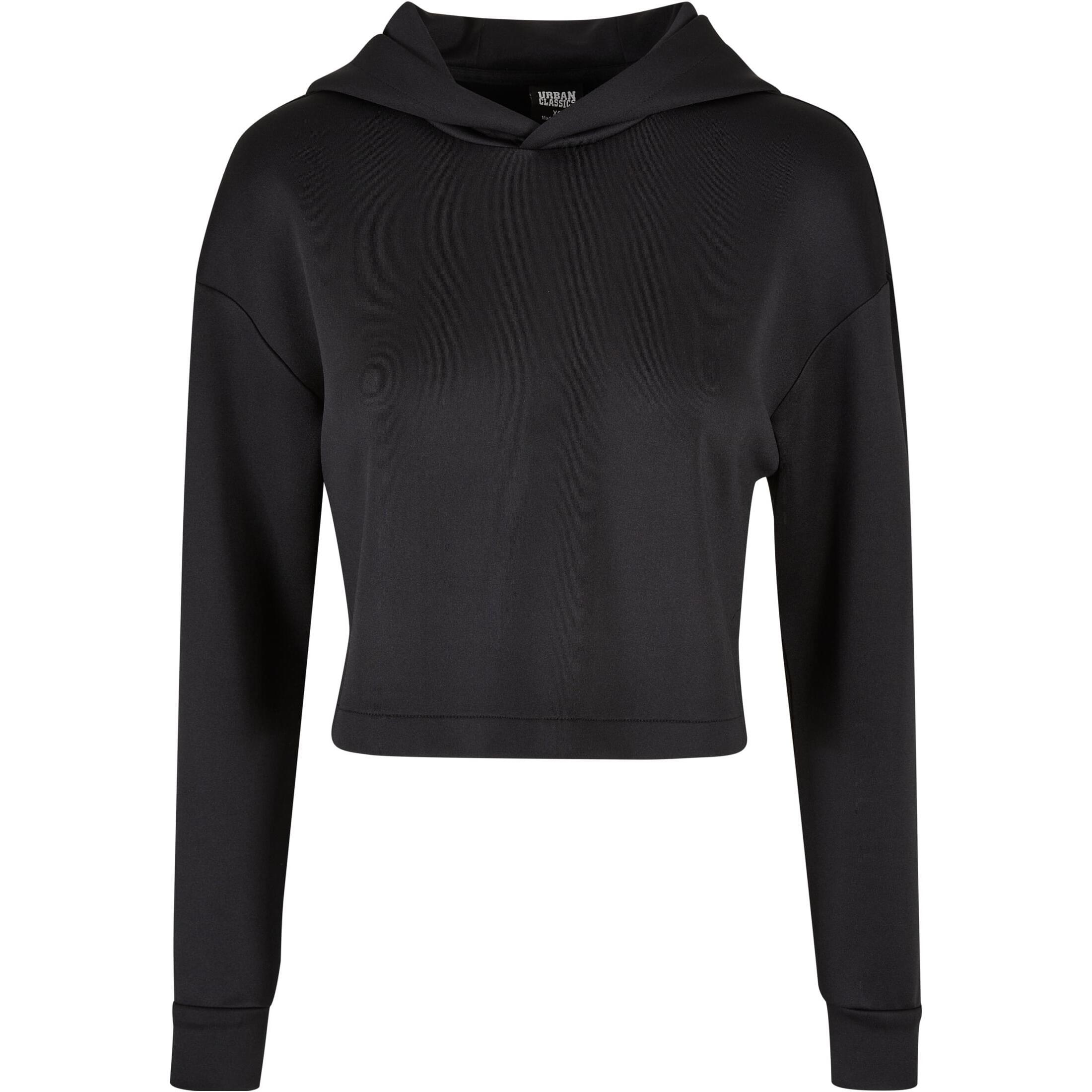 Bluza z kapturem krótka dla kobiet Urban Classics Scuba