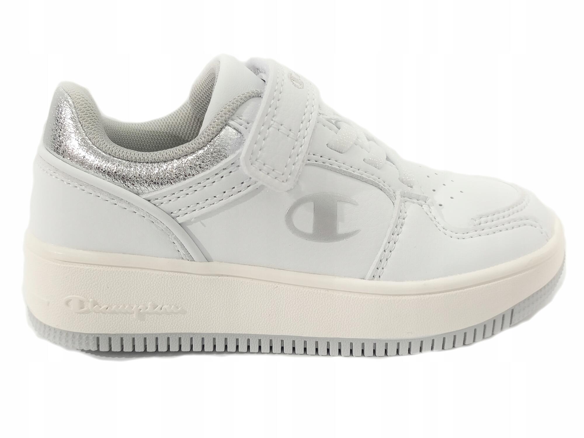 Buty na co dzień dziecięce CHAMPION wygodneObuwie Dla Dziewczynki Białe 33