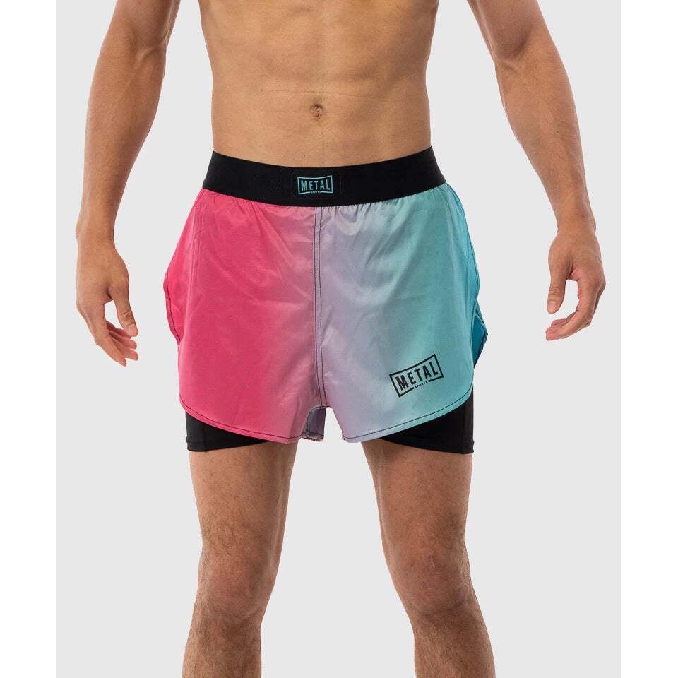 Krótki 2 w 1 Metal Boxe Miami Vice