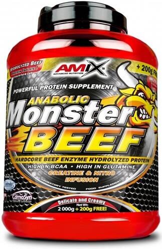 Monster Beef - 2,2 kg limonkowo-waniliowy Amix Nutrition