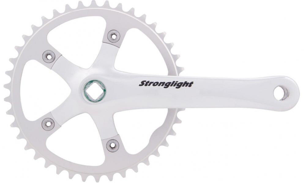 Korba STRONGLIGHT Impact 42T 170 mm srebrna anodowana