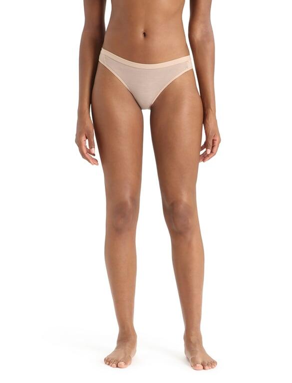 ICEBREAKER Figi damskie Women Siren Bikini praline-M