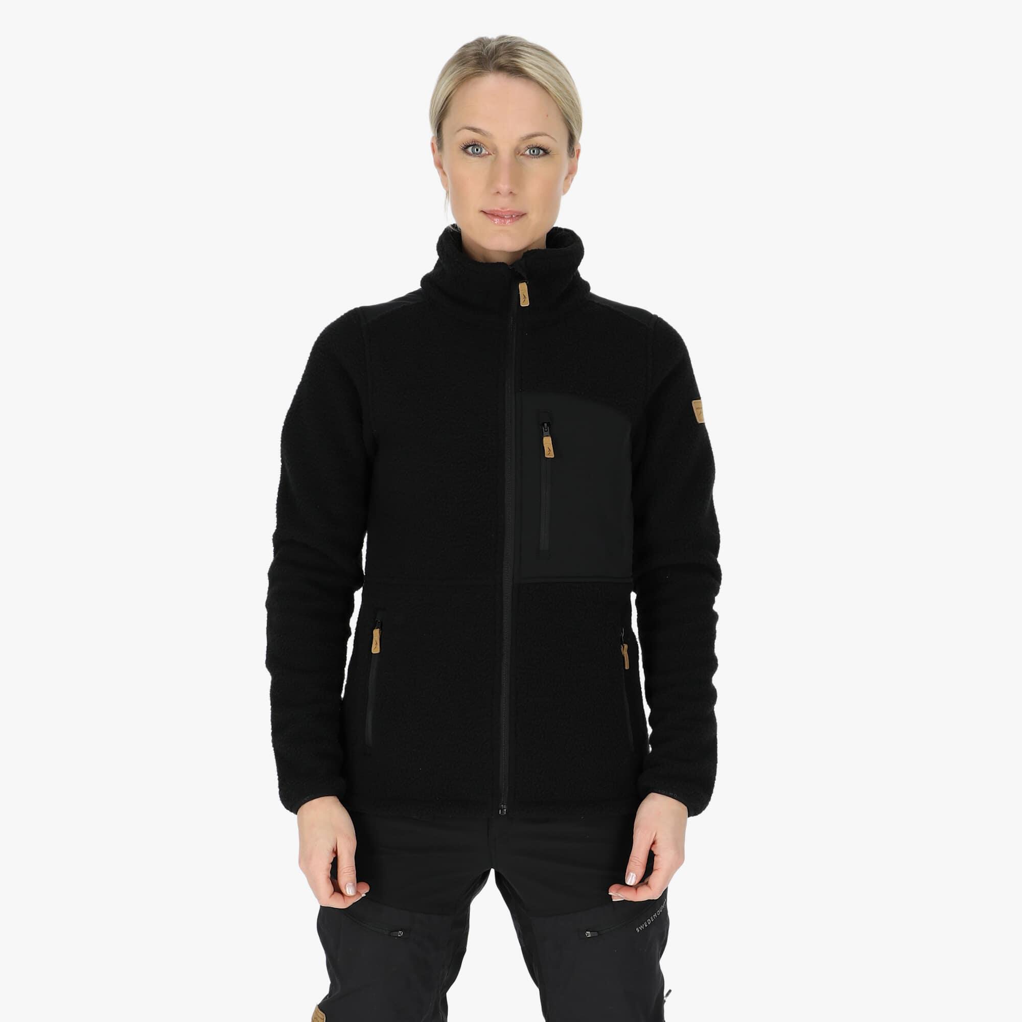 Bluza Polarowa Wędrówki Kobieta Nordkap Standardowy