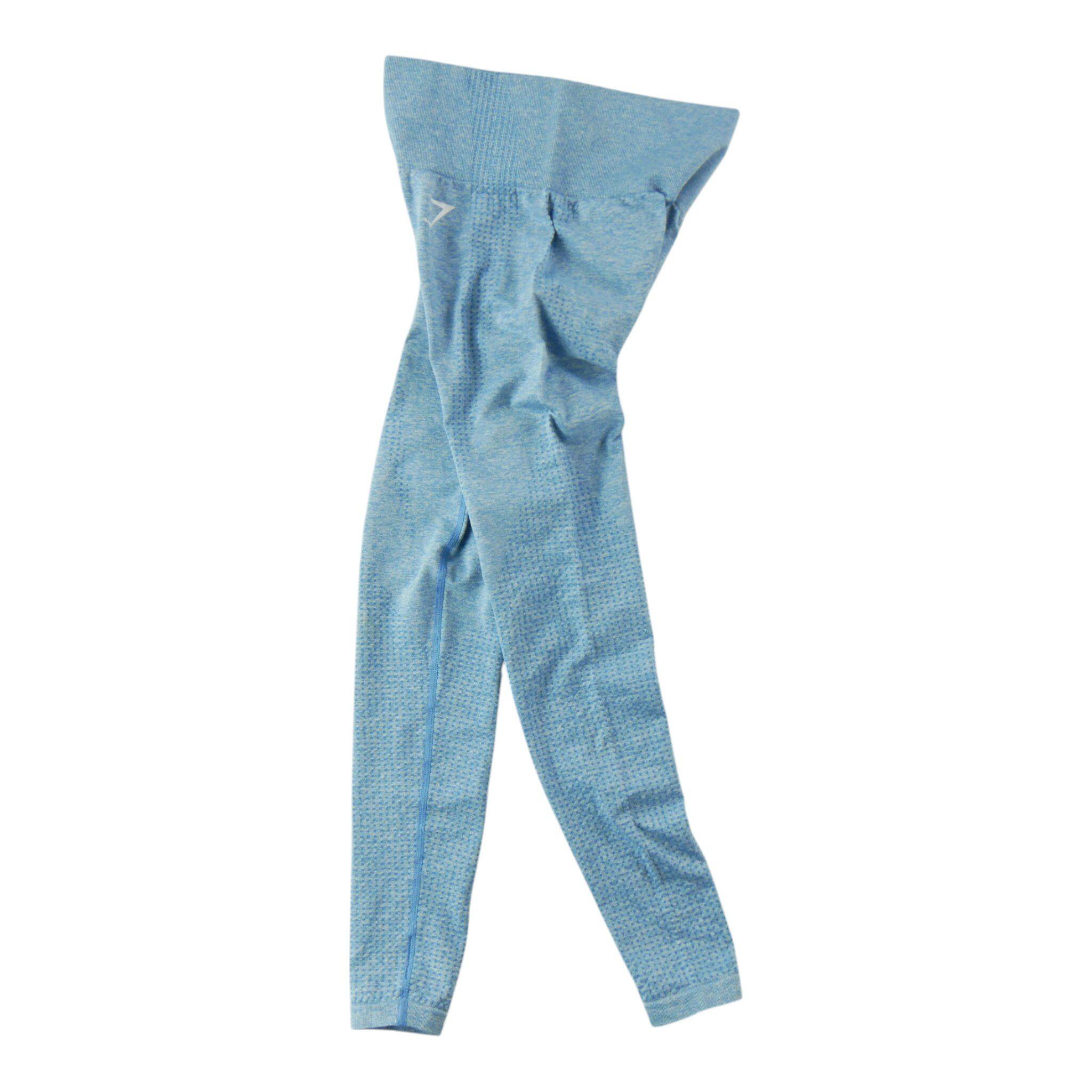 Second life - Legginsy damskie Gymshark do jogi jasnoniebieskie - Stan dobry
