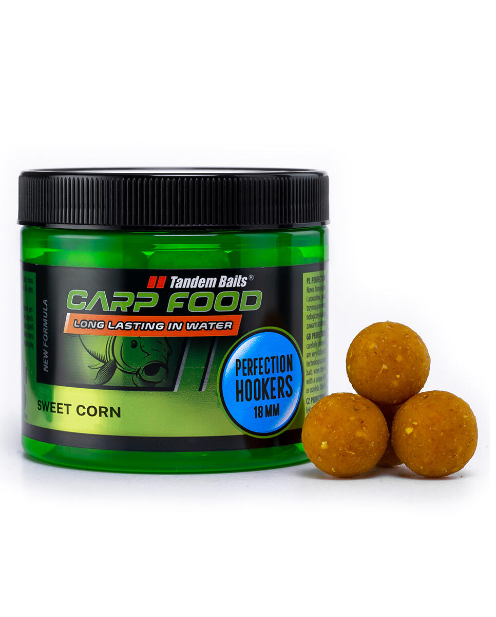 Kulki Haczykowe Carp Food Perfection Hookers 18mm/120g Słodka Kukurydza