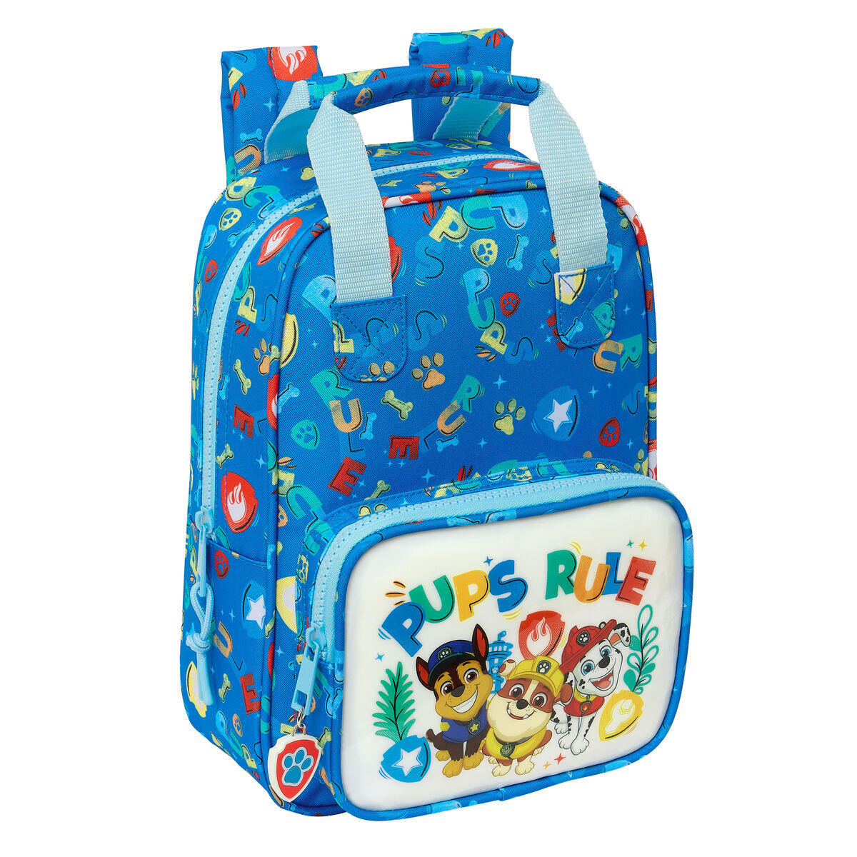 Plecak szkolny The Paw Patrol Pups rule Niebieski