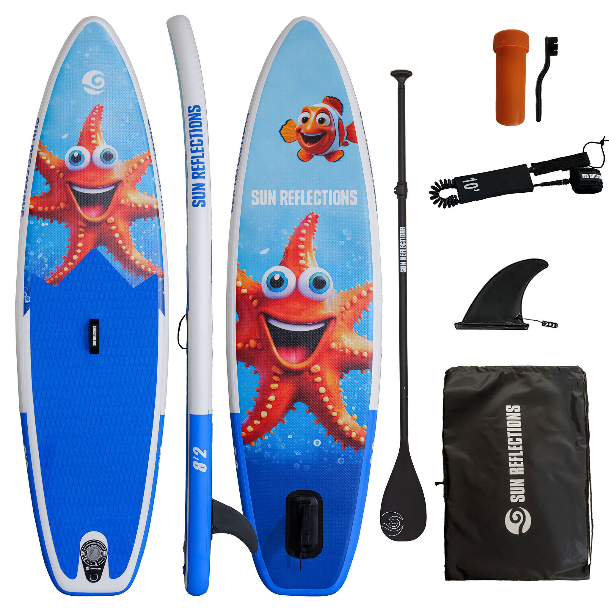 Deska Sup Pompowana Sun Reflections Kids 8'2 Star