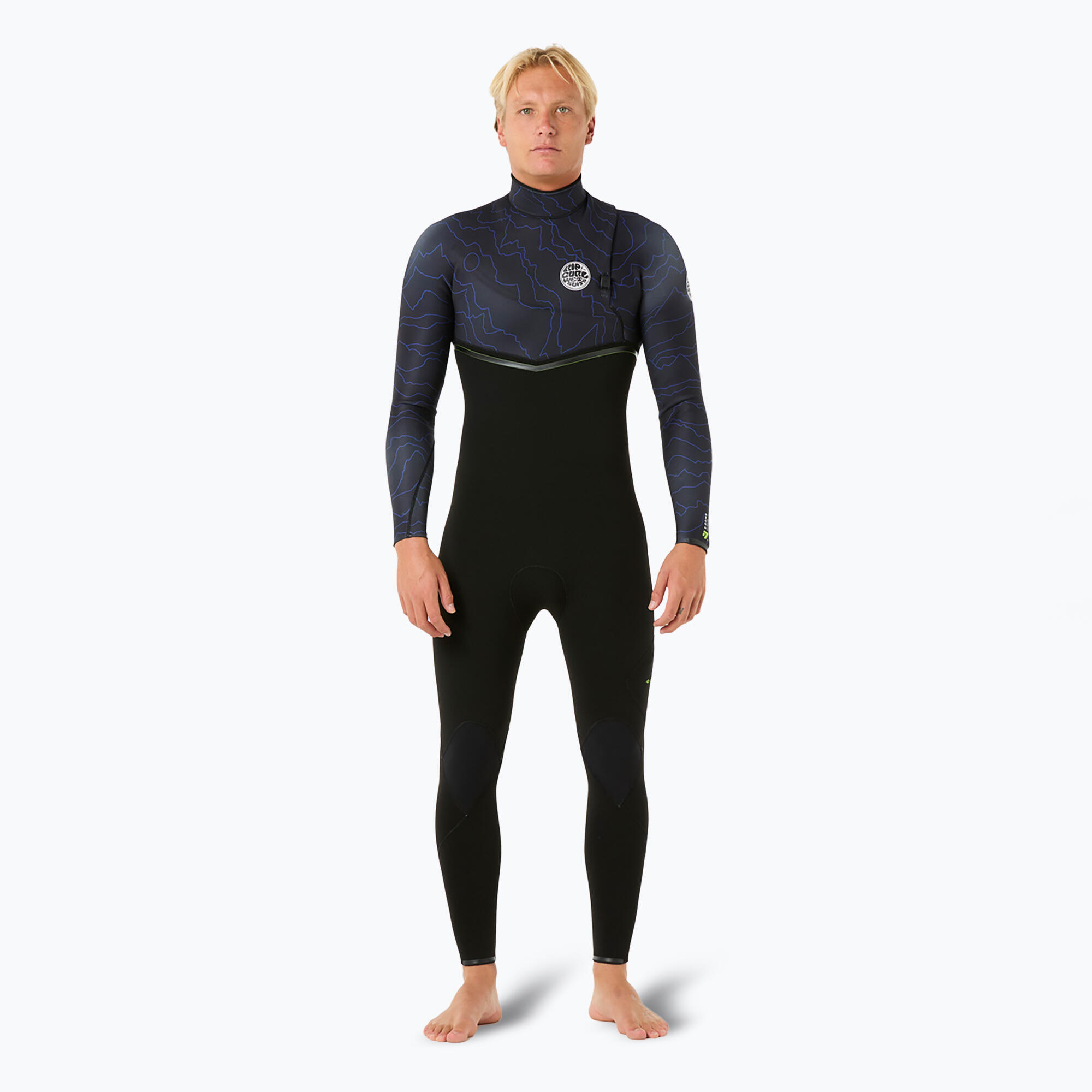 Pianka do pływania męska Rip Curl E-Bomb 4/3 mm Zip Free wild berry
