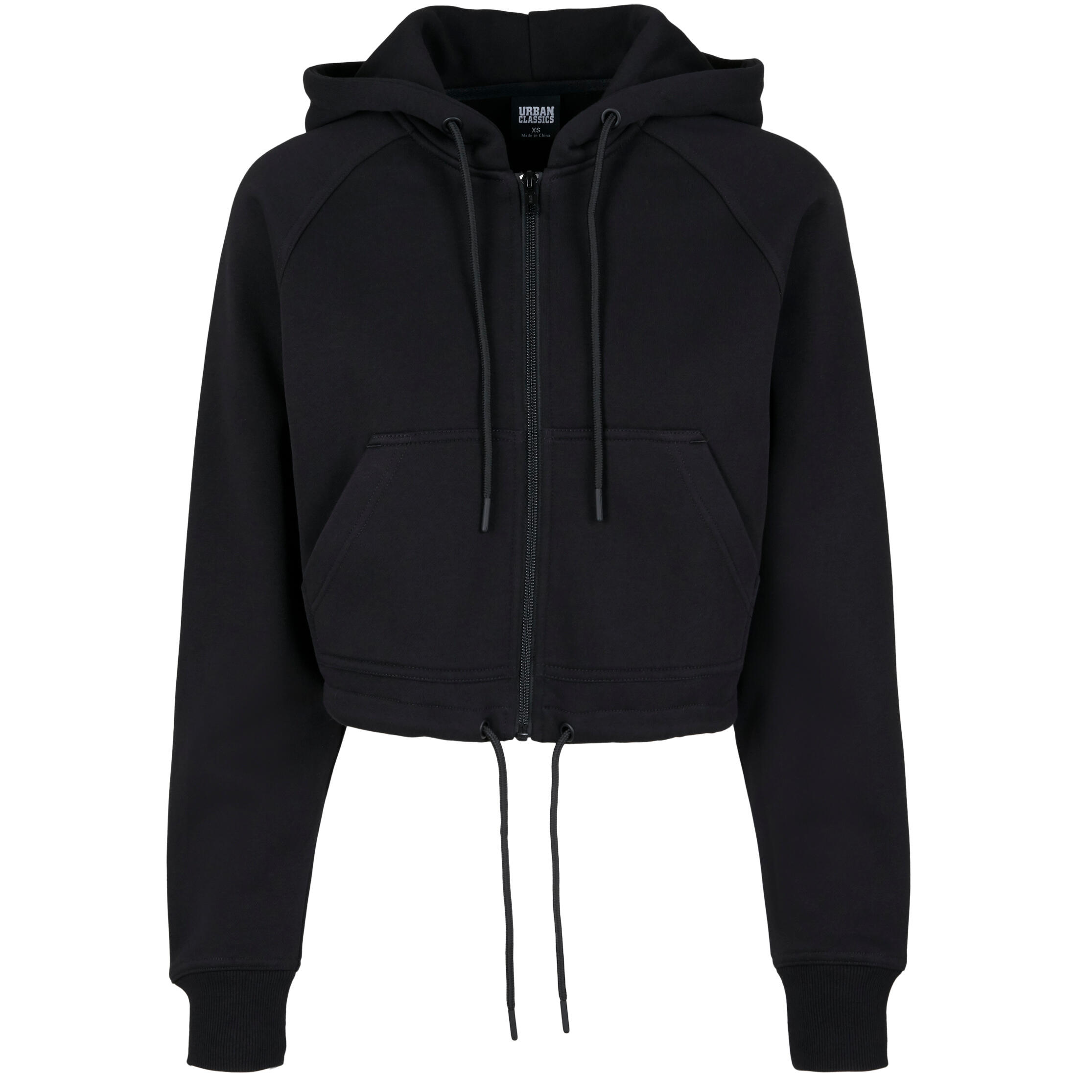 Damska bluza z kapturem Urban Classic raglan zip