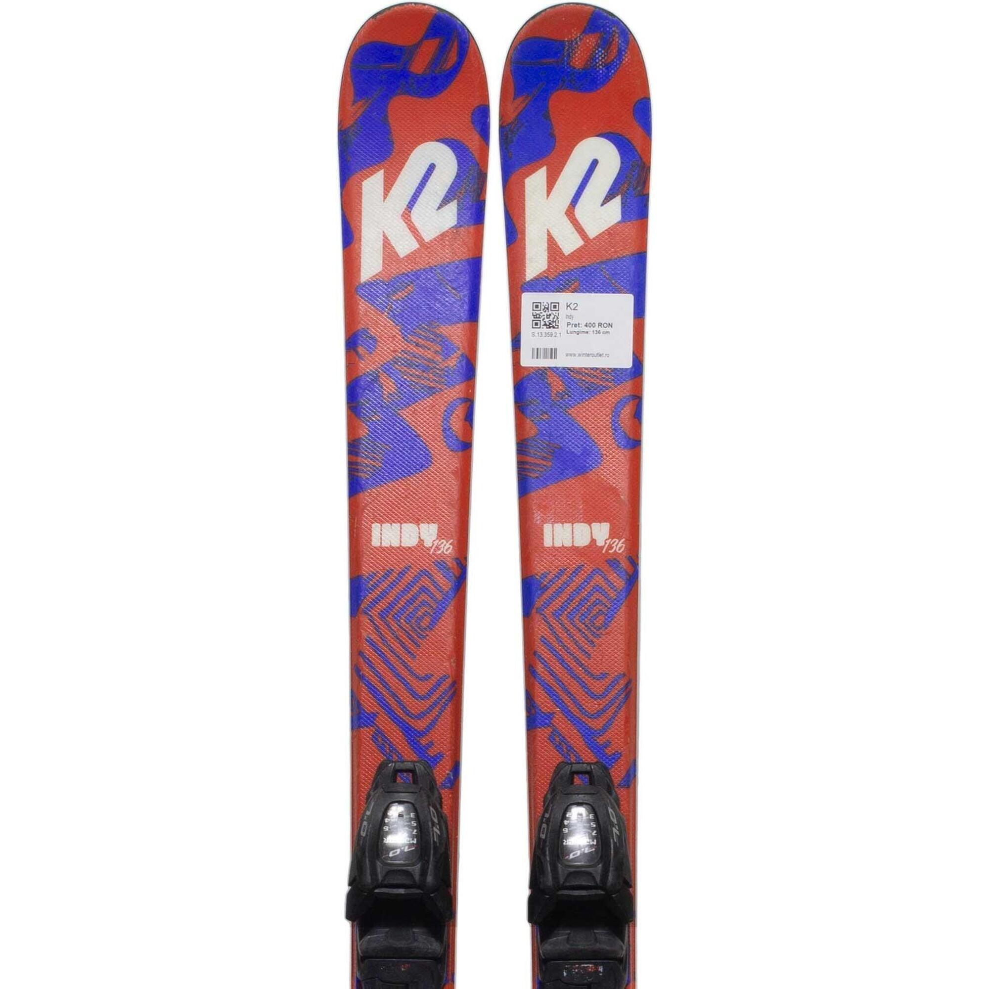 Second Life- Narty K2 Indy  124 cm- Stan bardzo dobry