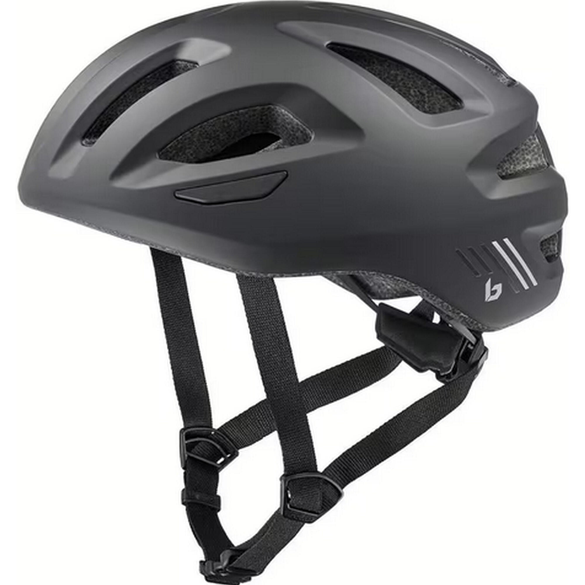 Kask rowerowy Rennrad „Spero” czarny matowy