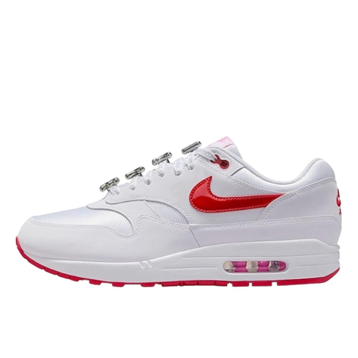 Buty do chodzenia dla dorosłych Air Max 1 PRM Valentine's Day White