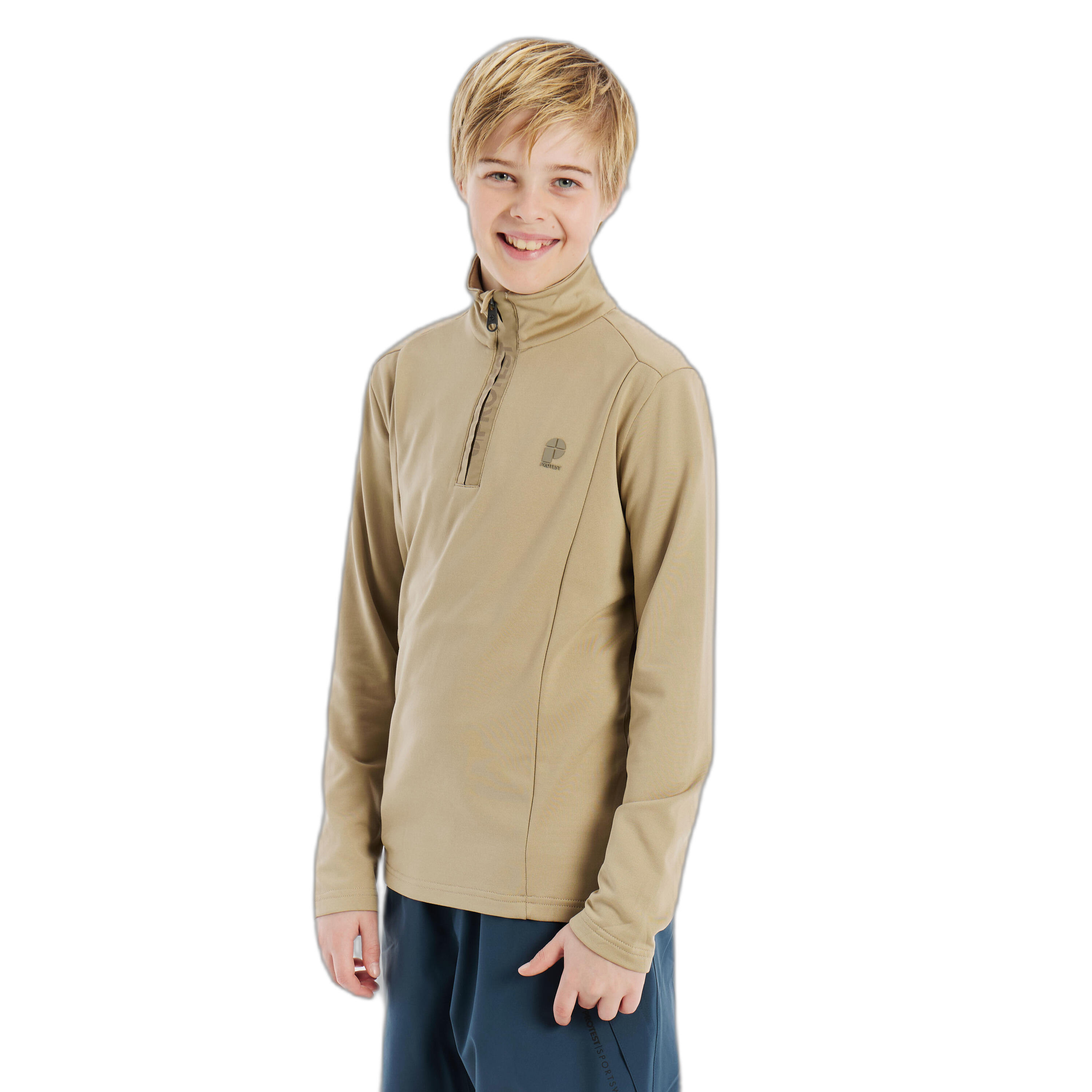 Bielizna termoaktywna dziecięca 1/4 zip Protest Rewillowy
