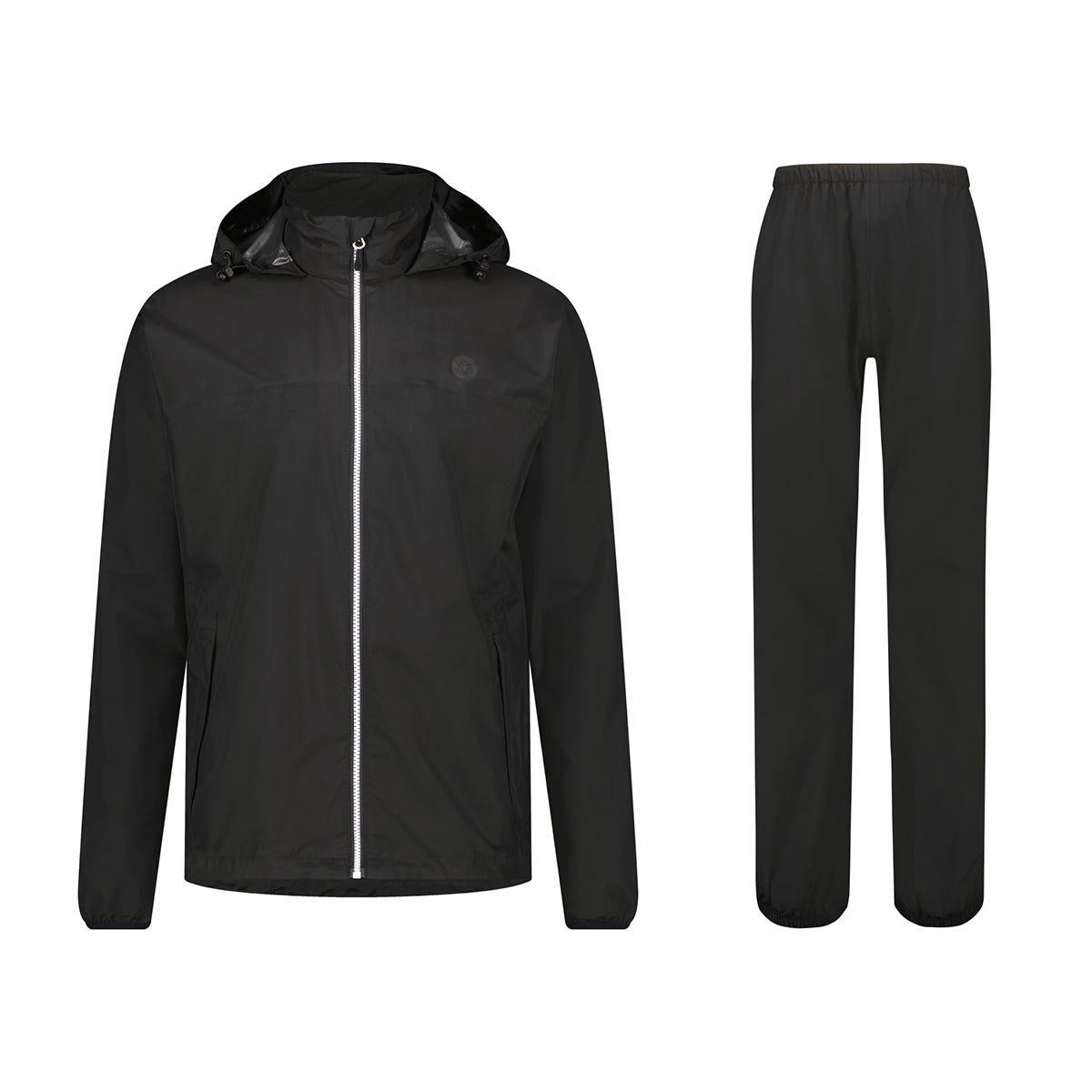 GO Rain Suit Essential Black