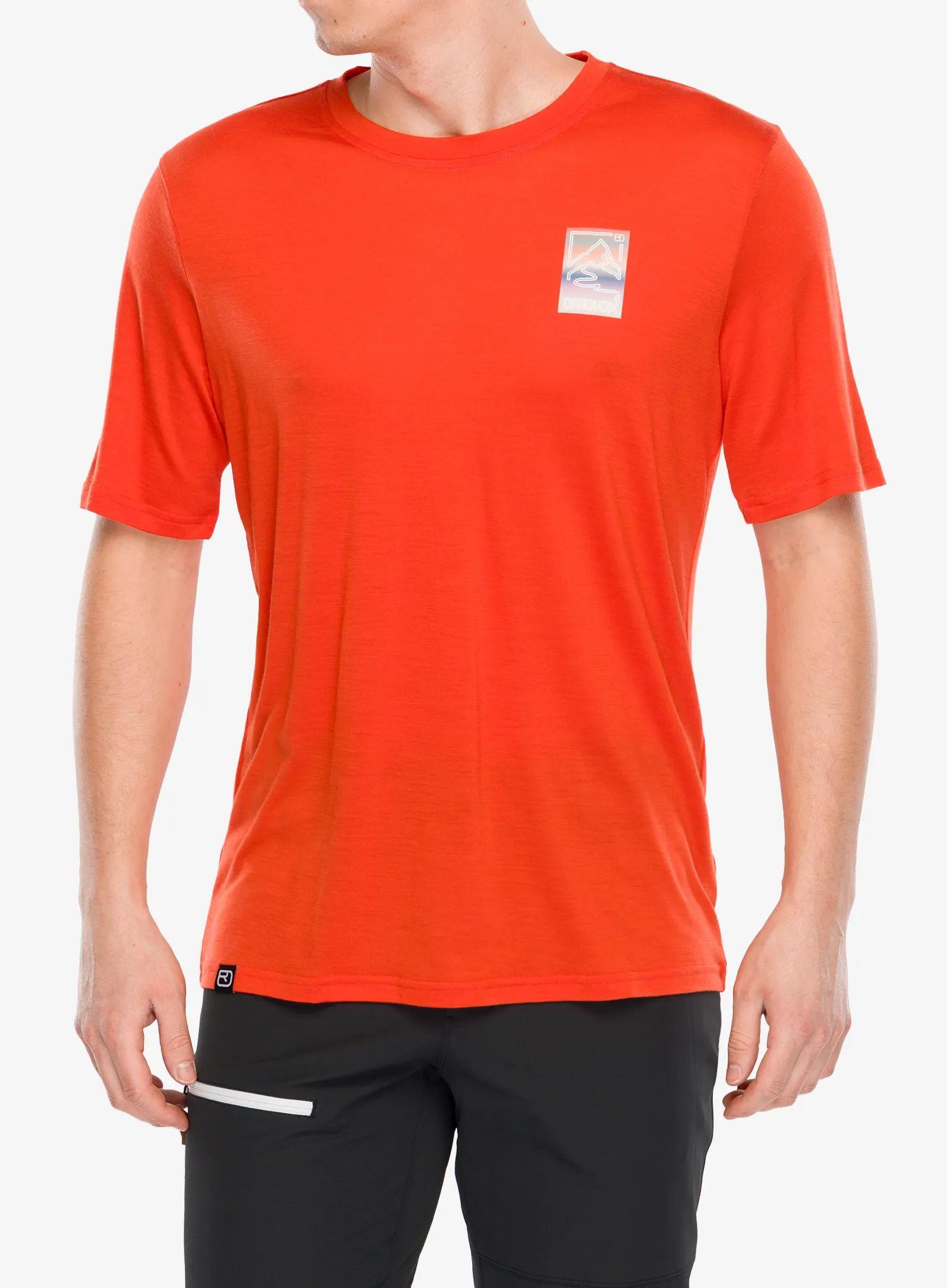 Koszulka merino Ortovox 140 Cool Mtn Gradient TS