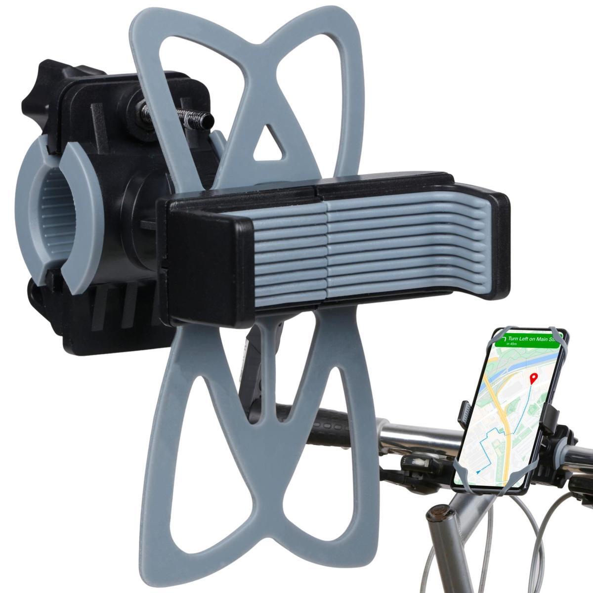Uchwyt rowerorowy Dunlop na telefon obracany 360 stopni
