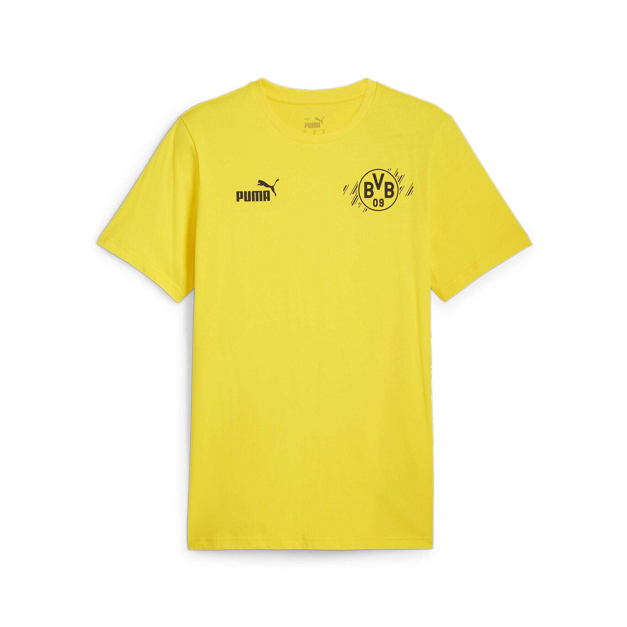 Męska koszulka ftblCULTURE Borussia Dortmund PUMA Faster Yellow Black