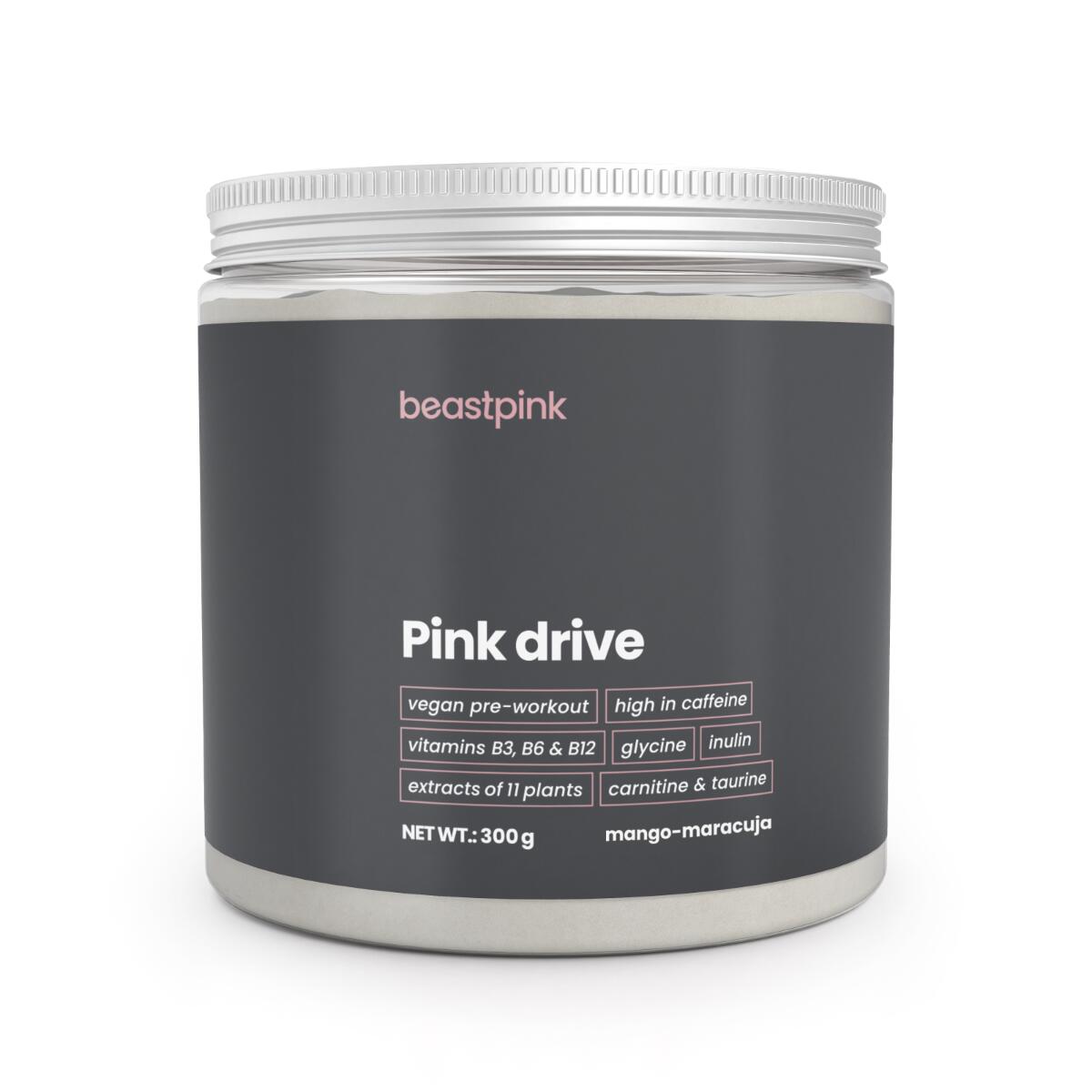 Pre-workout Pink Drive proszek 300 g