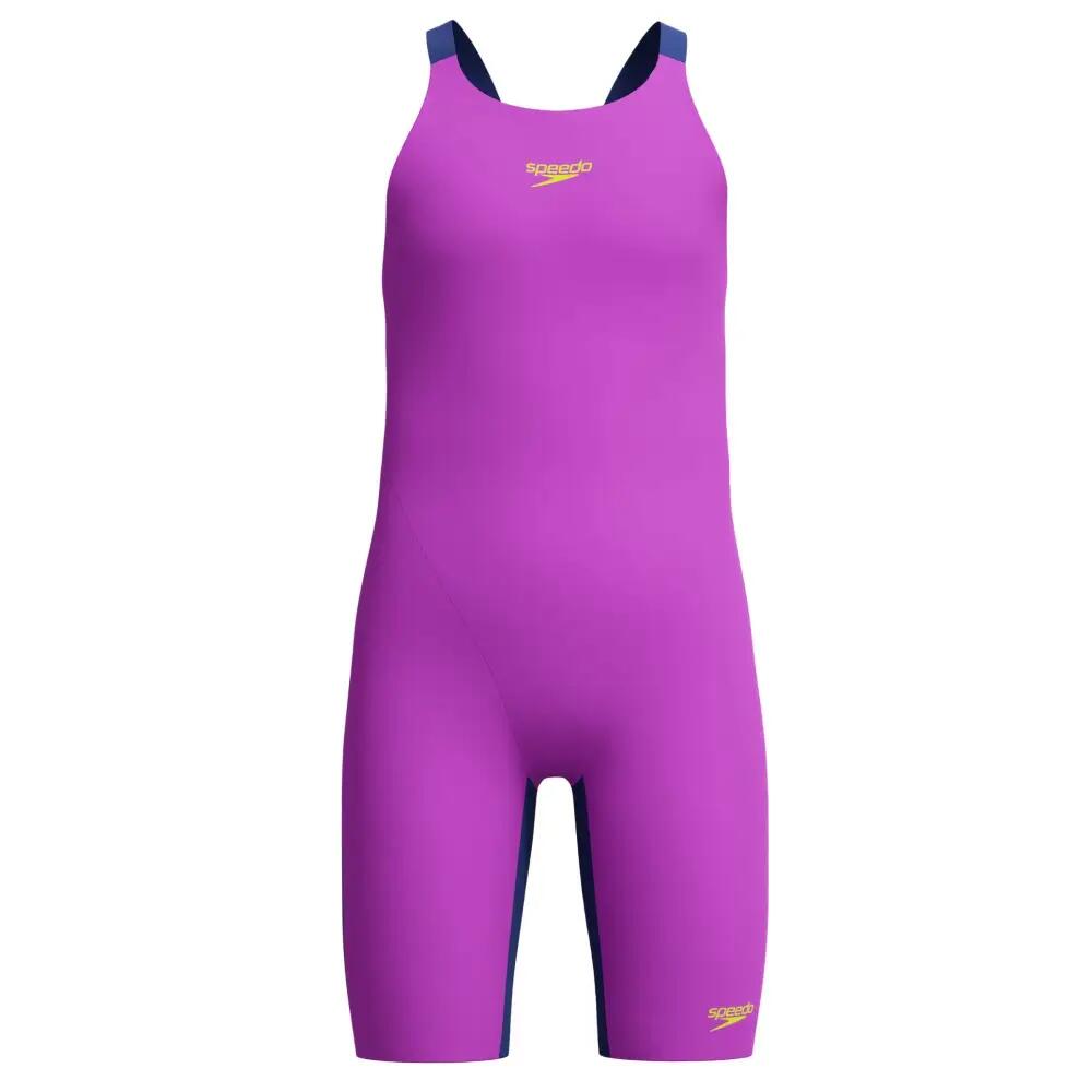 Strój startowy pływacki dla dziewczynek Speedo Endurance Max OpenBack