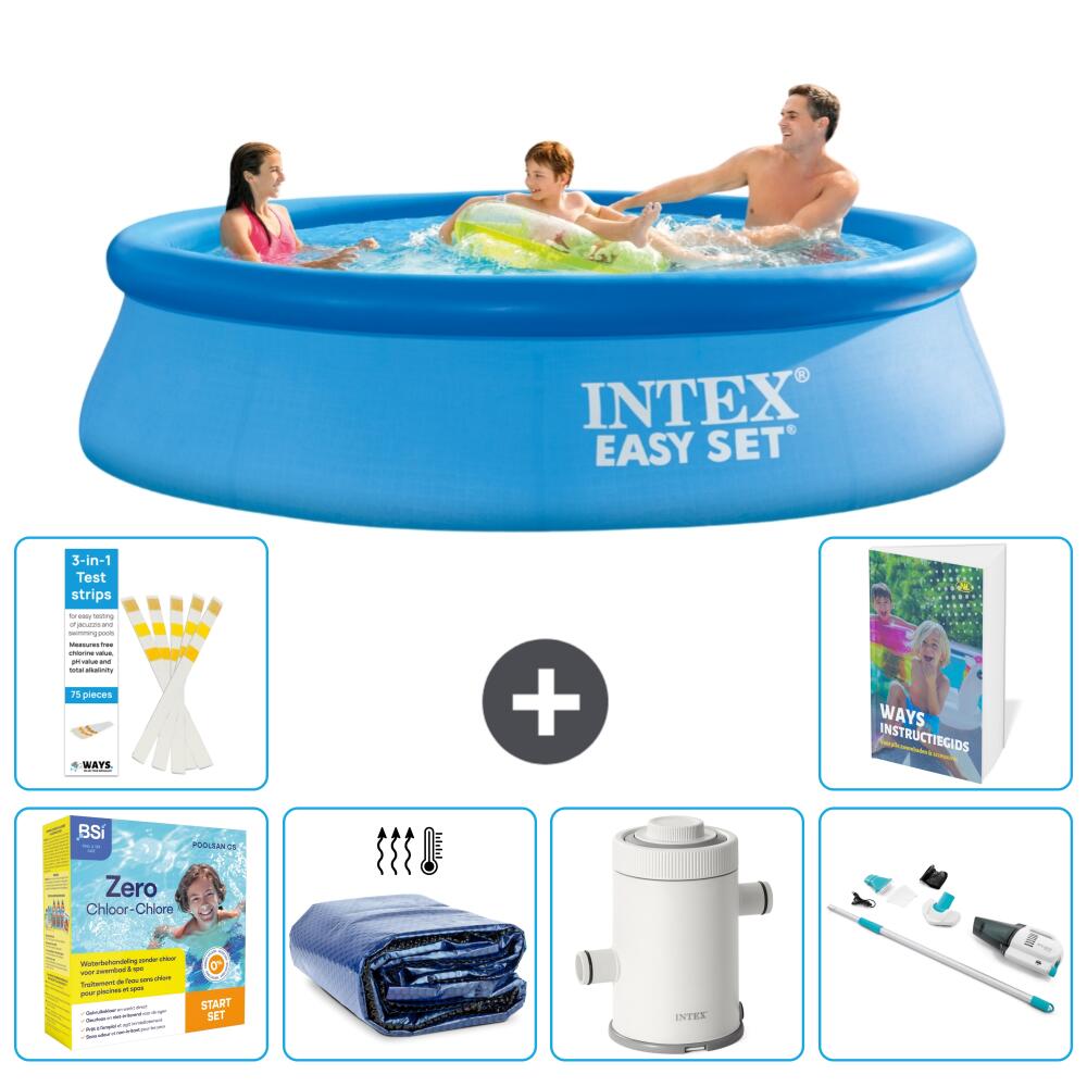 INTEX Basen Easy Set Okrągły - 305x76 cm - 7-częściowy S22