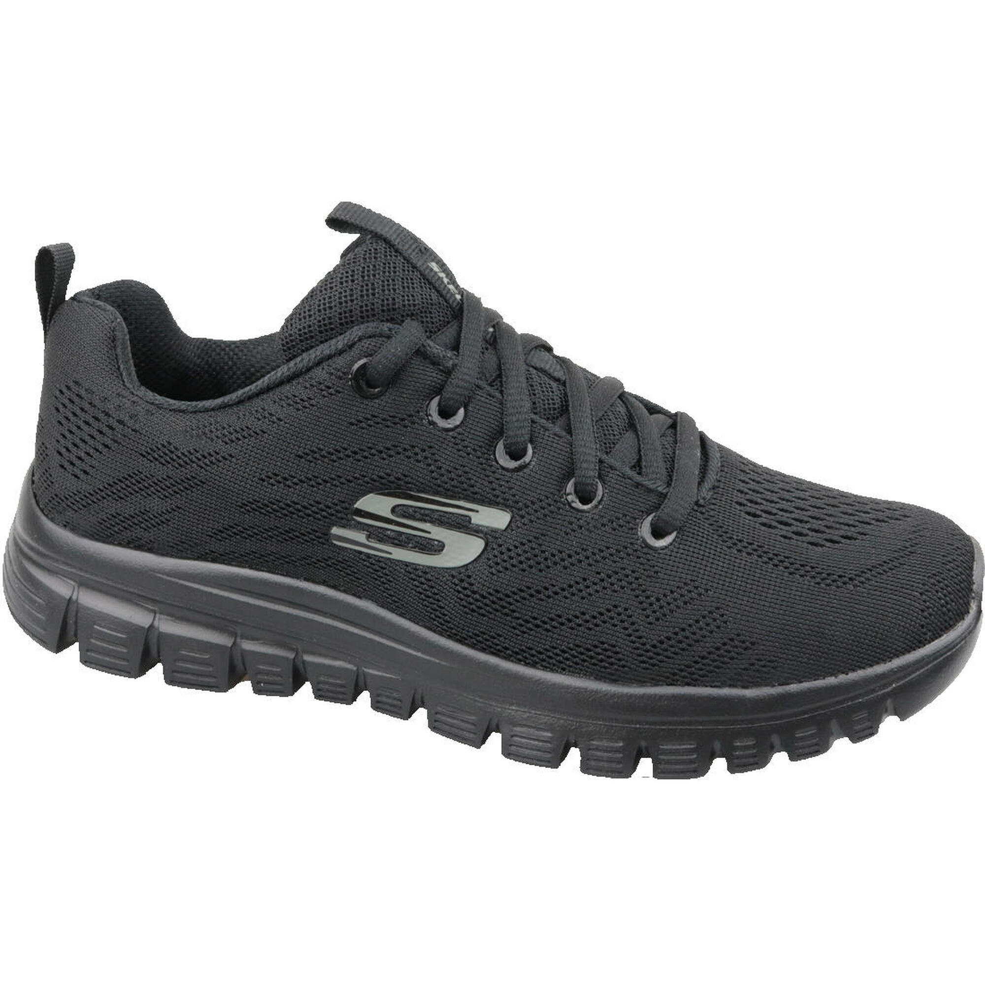 Buty SKECHERS GRACEFUL GET CONNECTED Czarny