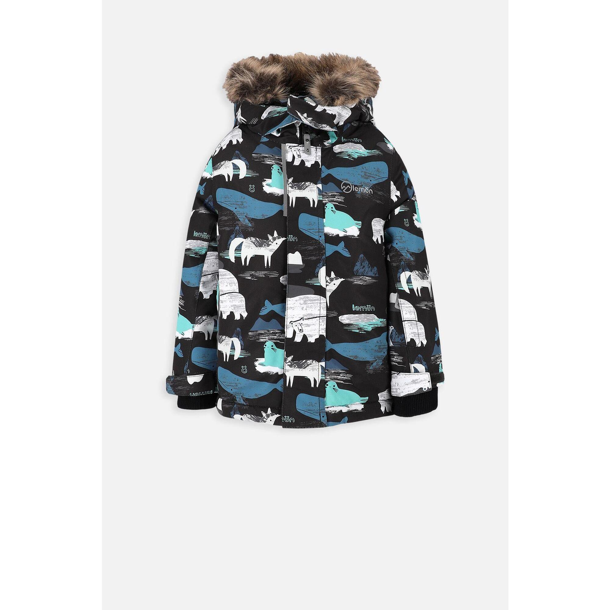 Kurtka narciarska chłopięca Lemon Explore ZL3 wodoodporna