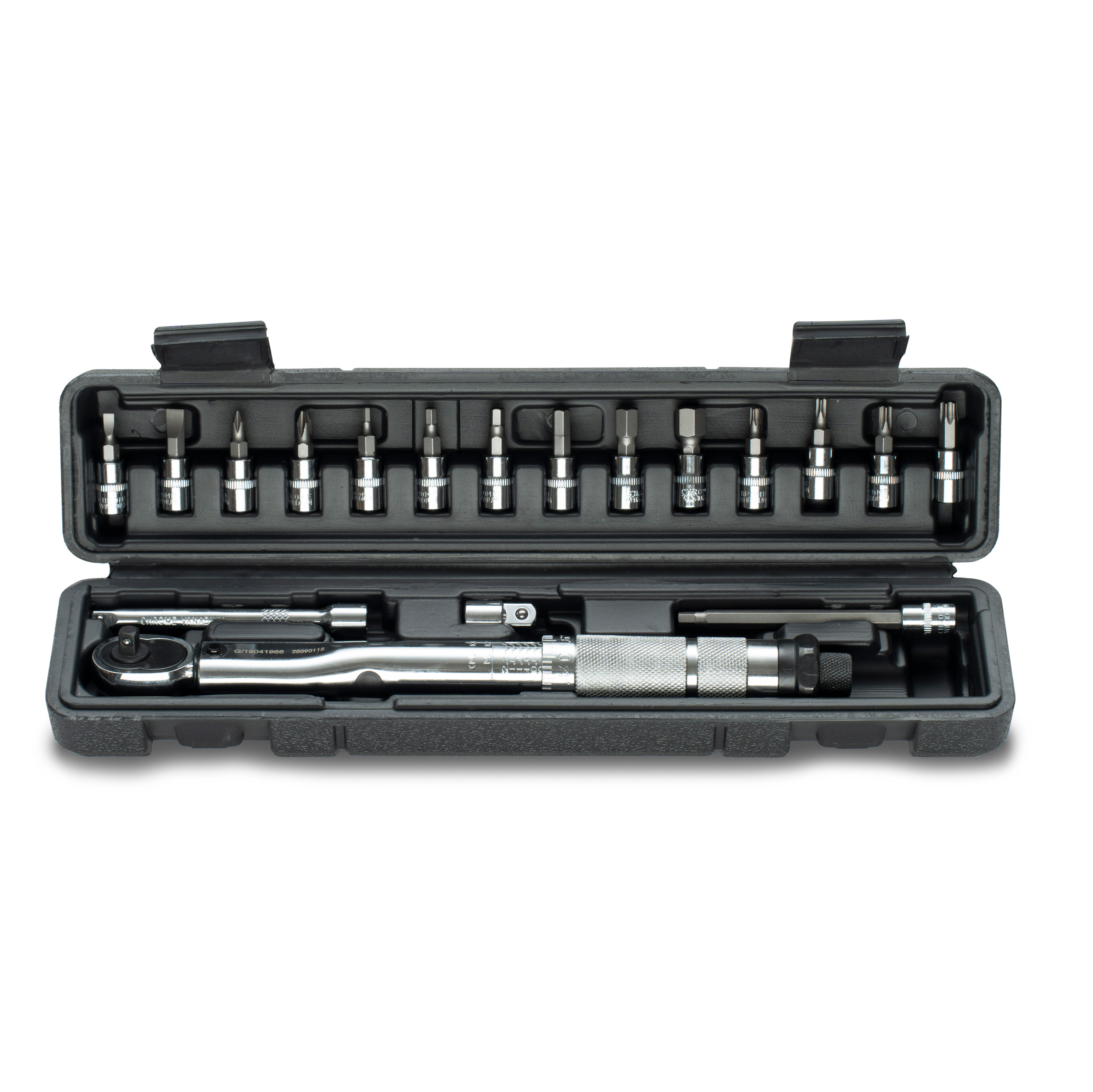 Zestaw kluczy dynamometrycznych do rowerów 14 końcówek 1/4 2–24 Nm