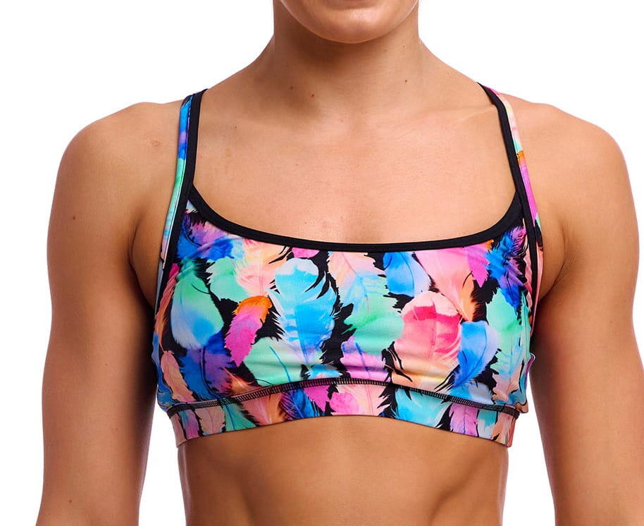 Strój dwuczęściowy Funkita Sports Top Tickle Torture - góra od bikini