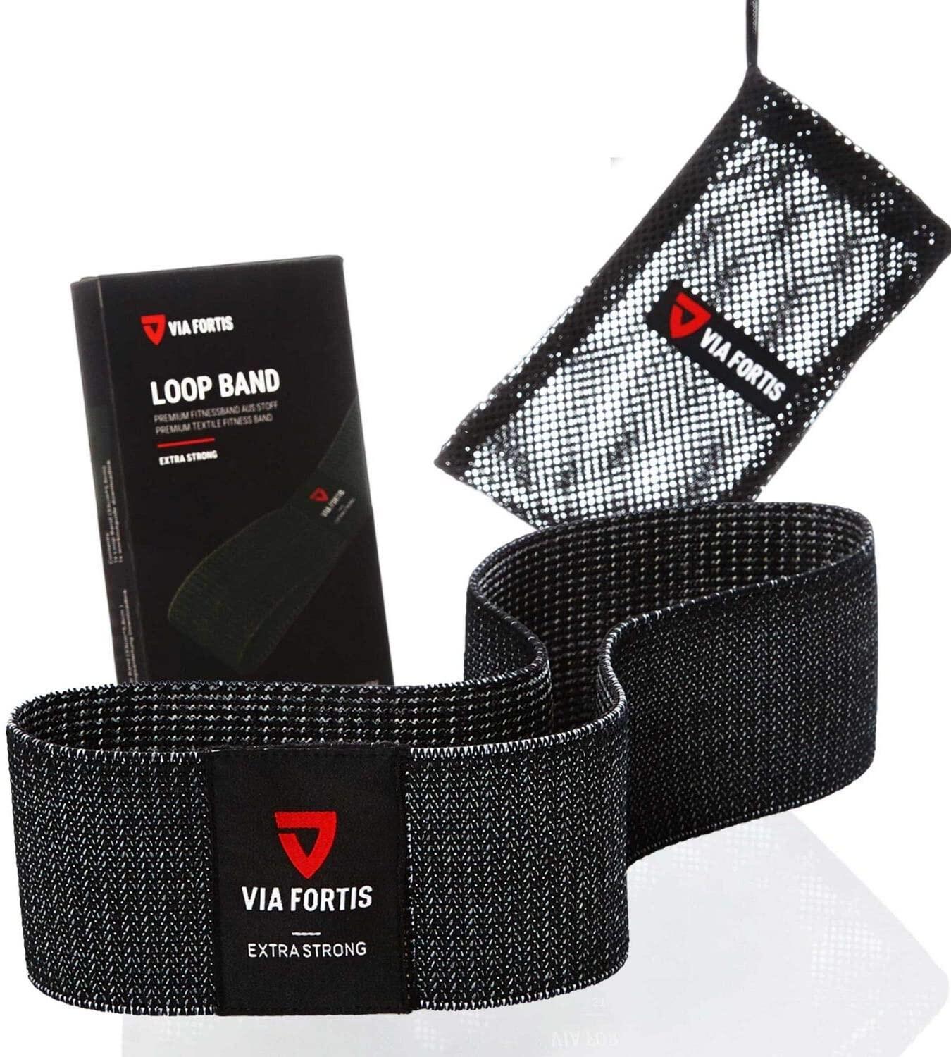 Opaski z pętelką Fortis Premium z torbą i instrukcjami ćwiczeń